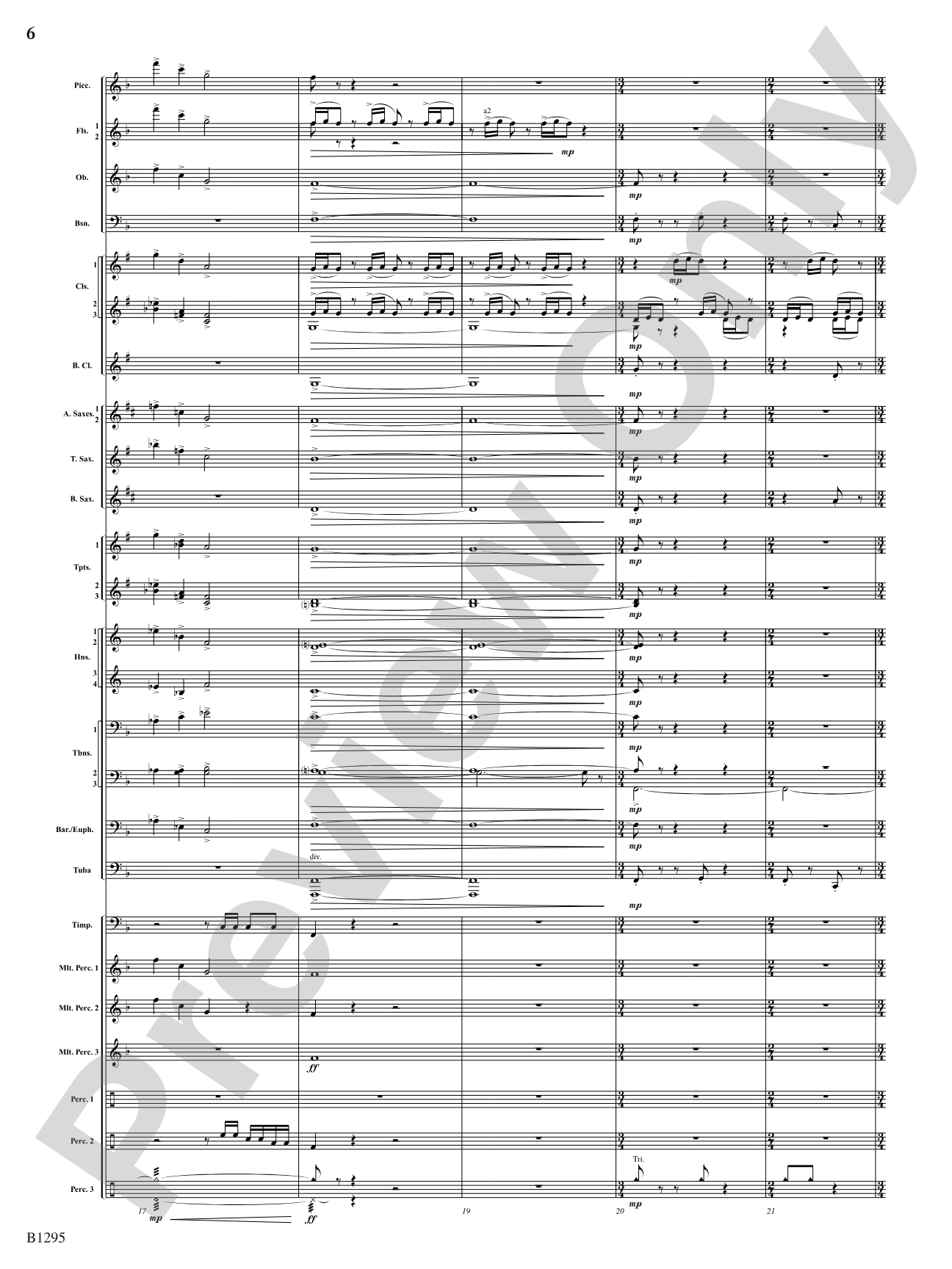 Convergence: Concert Band Conductor Score & Parts