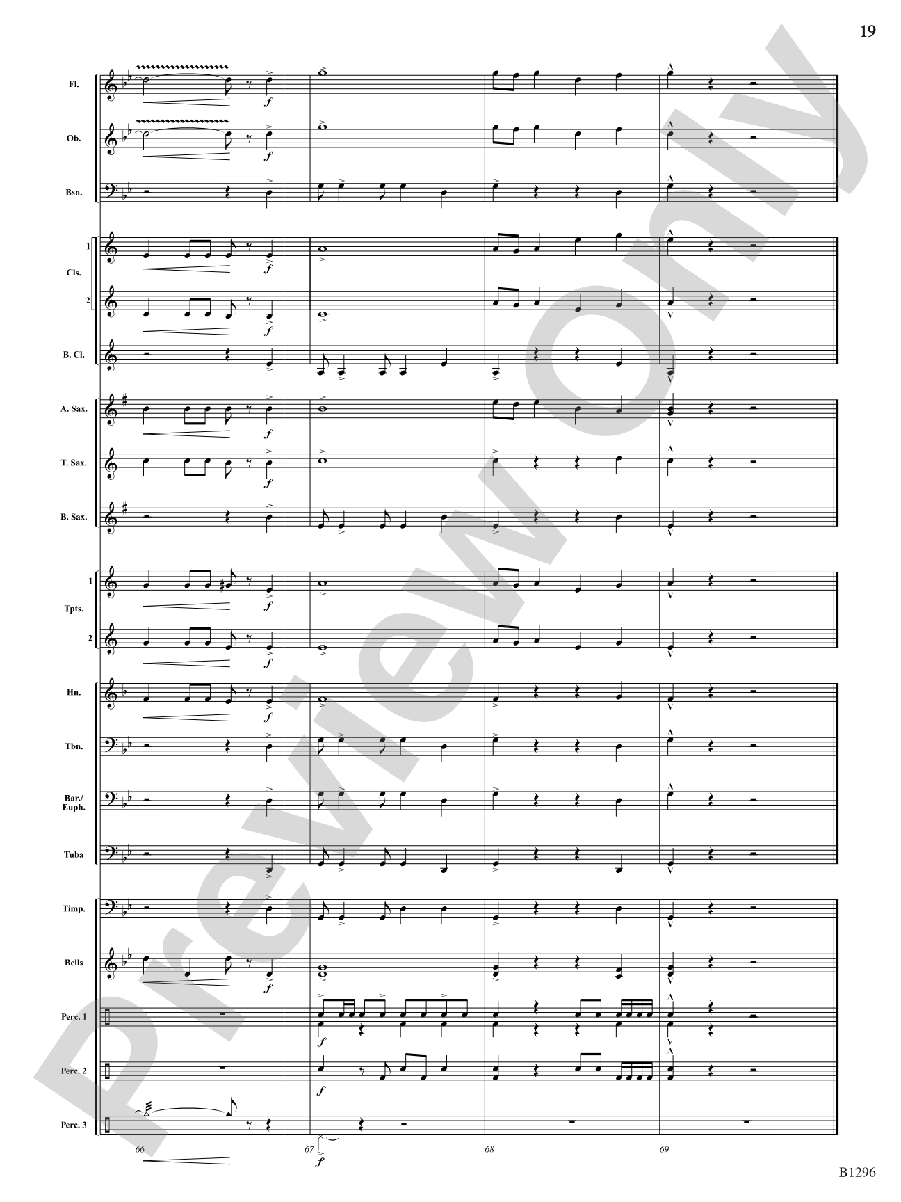 Kamehameha (The Great Warrior): Concert Band Conductor Score & Parts