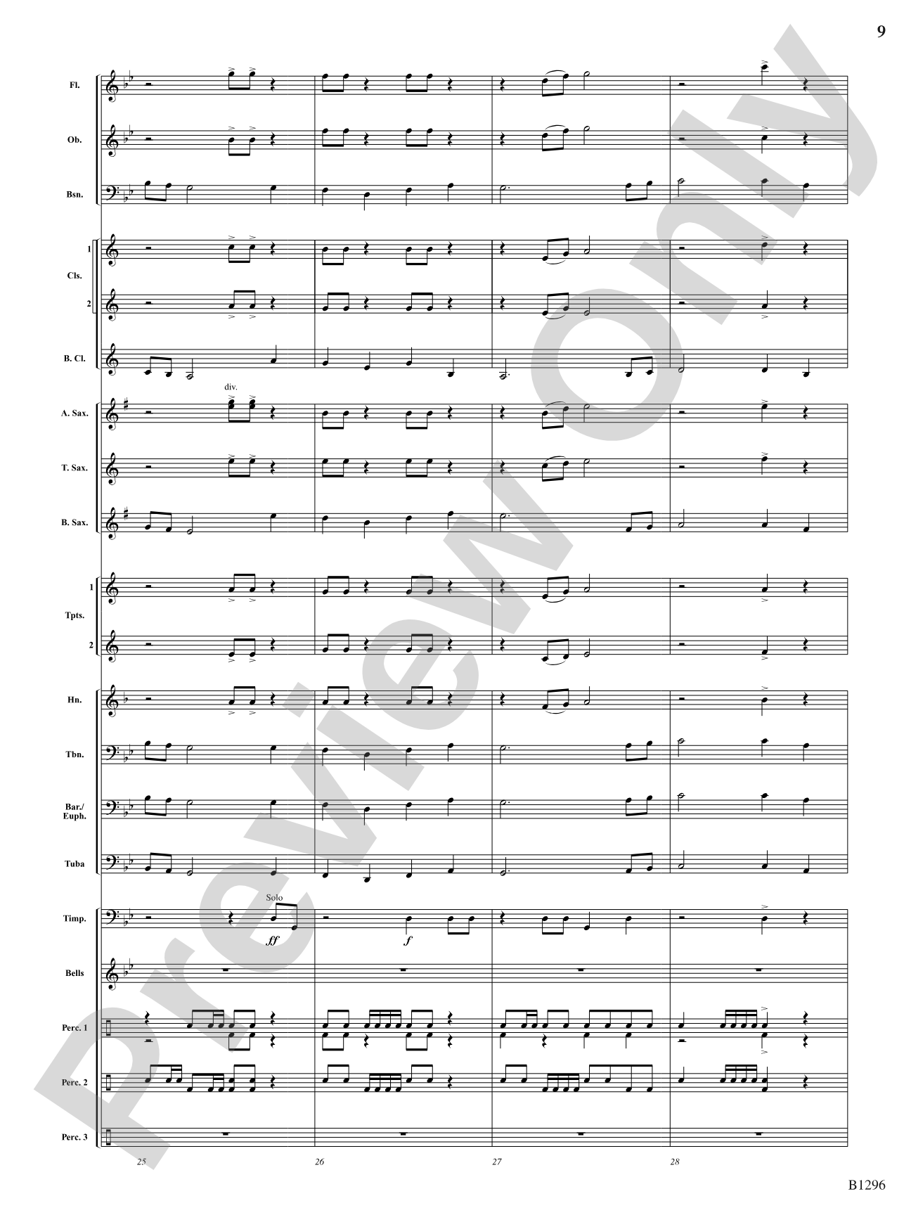Kamehameha (The Great Warrior): Concert Band Conductor Score & Parts
