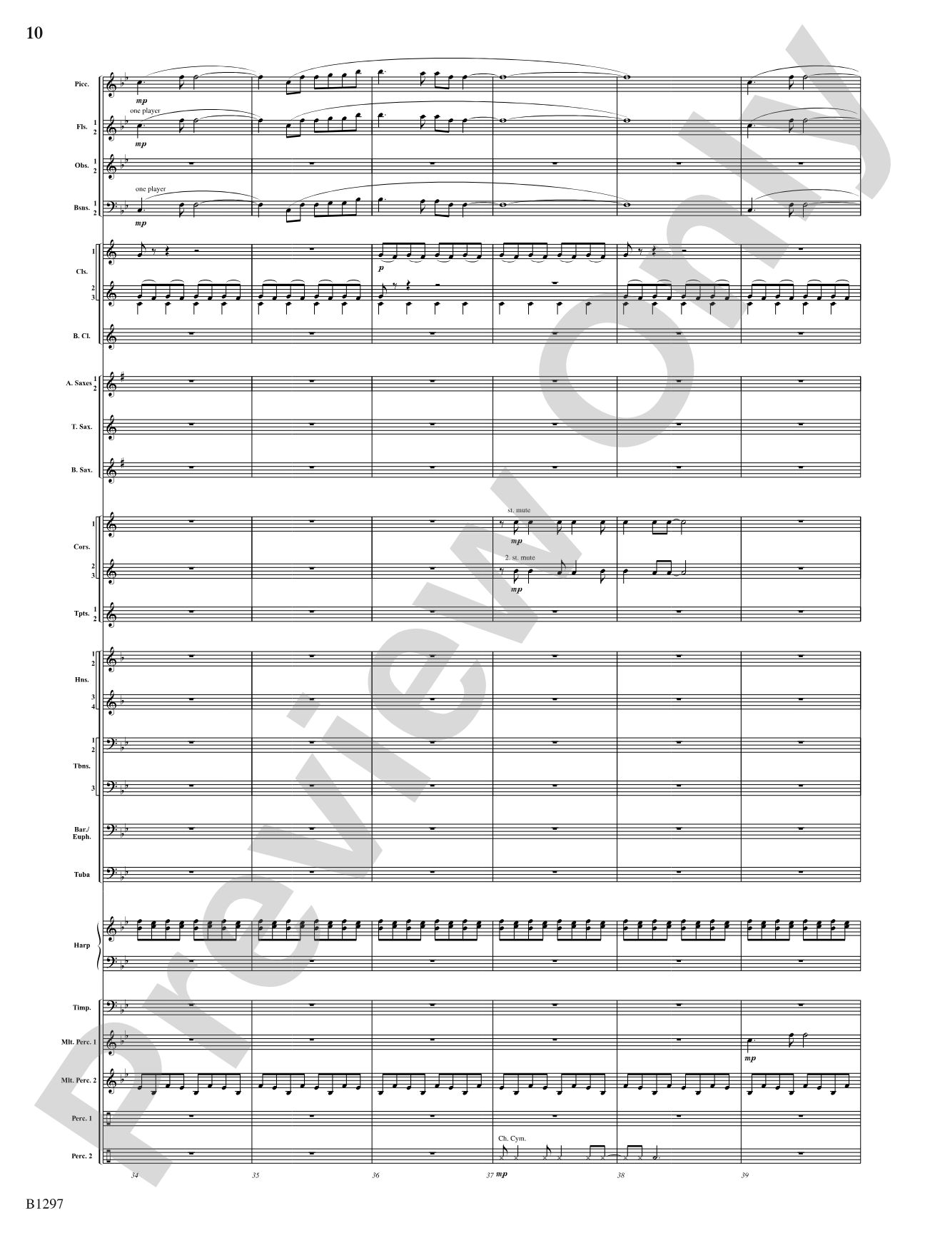 Summit City: Concert Band Conductor Score & Parts