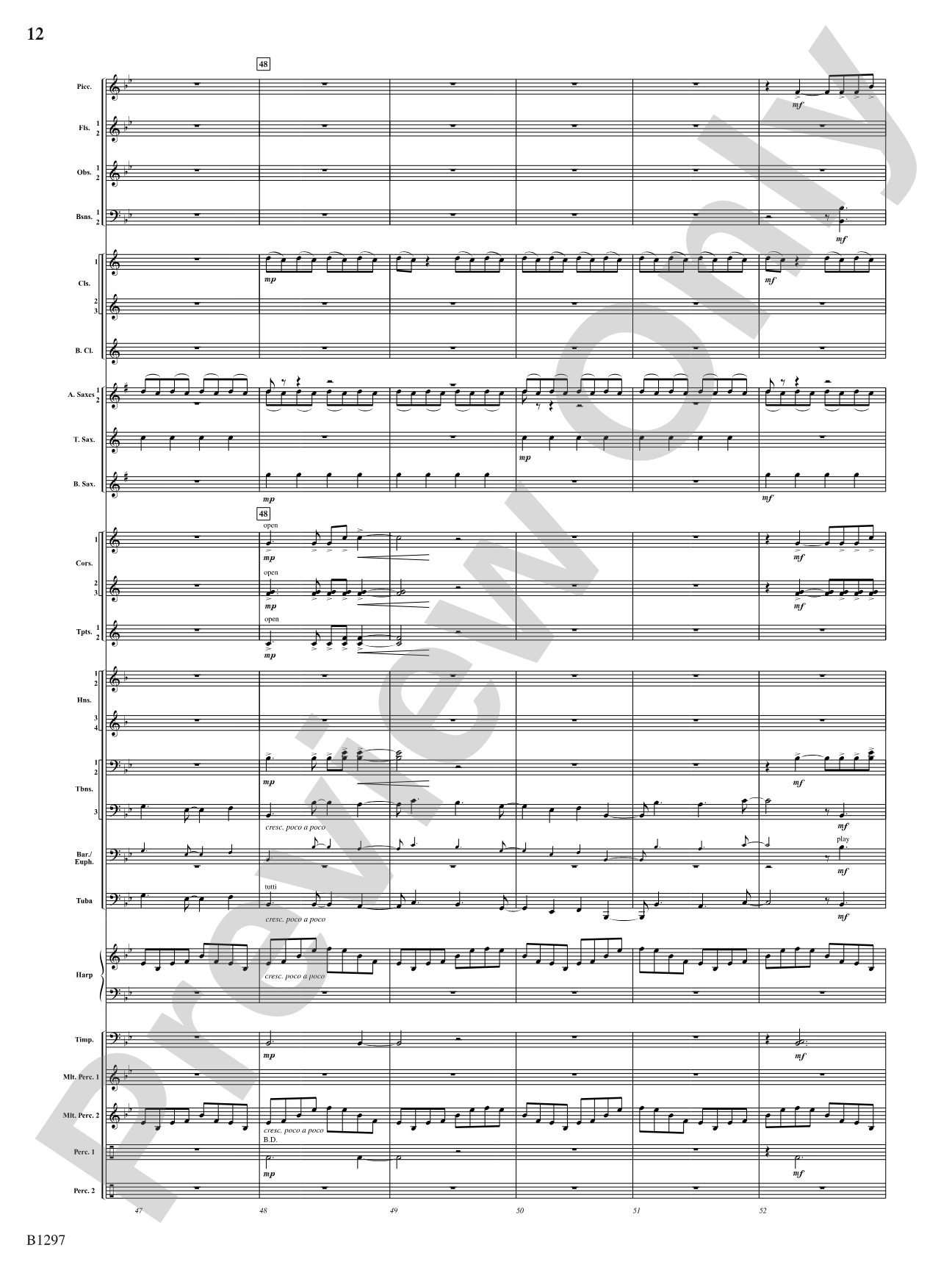 Summit City: Concert Band Conductor Score & Parts