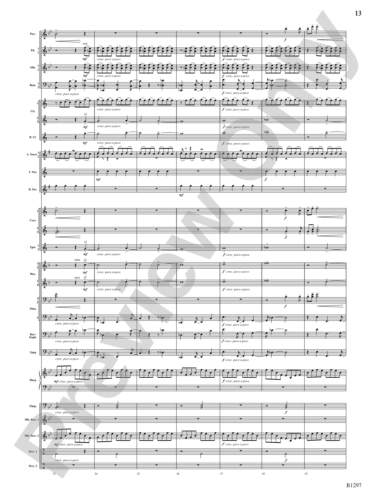 Summit City: Concert Band Conductor Score & Parts