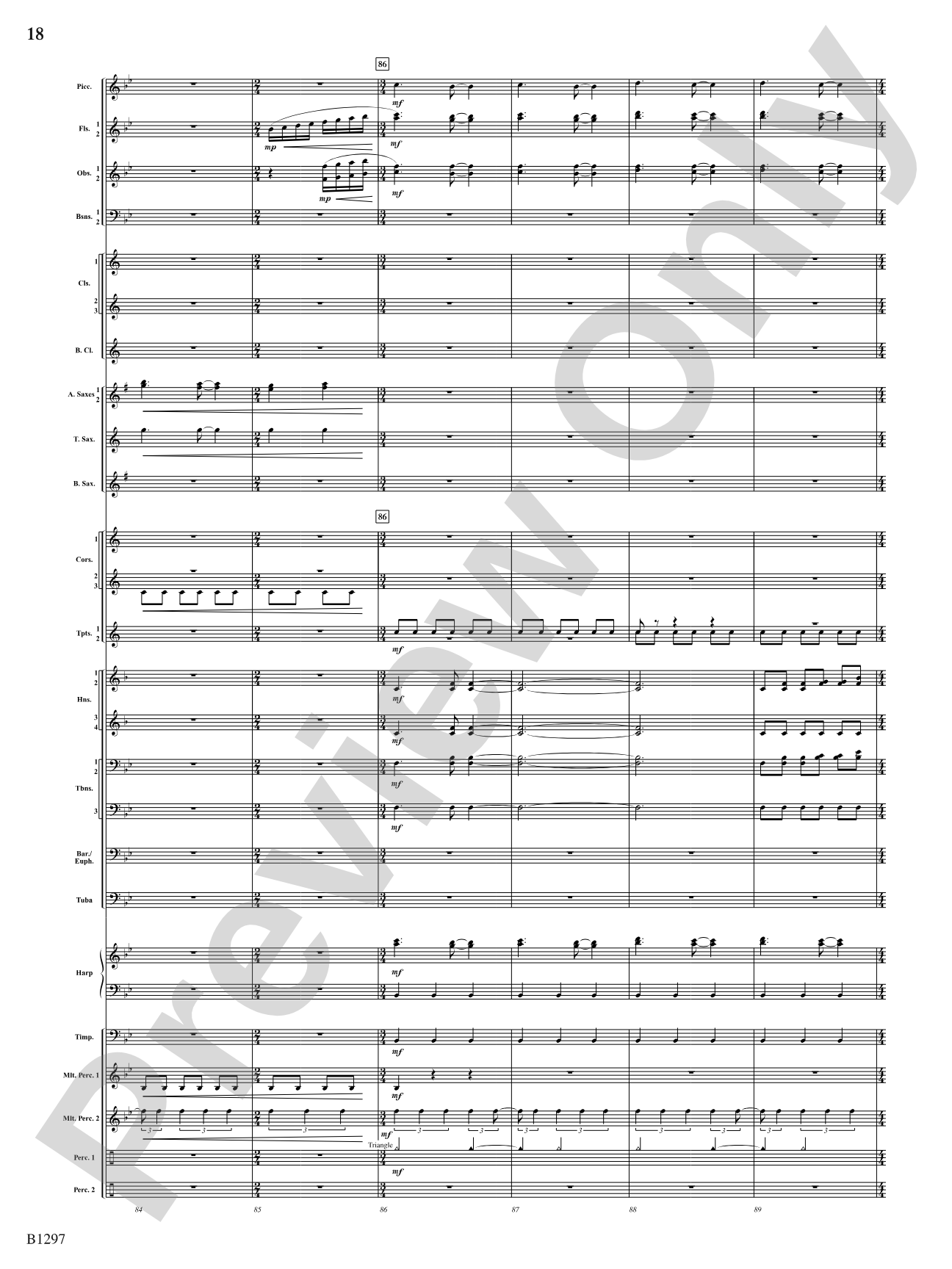 Summit City: Concert Band Conductor Score & Parts