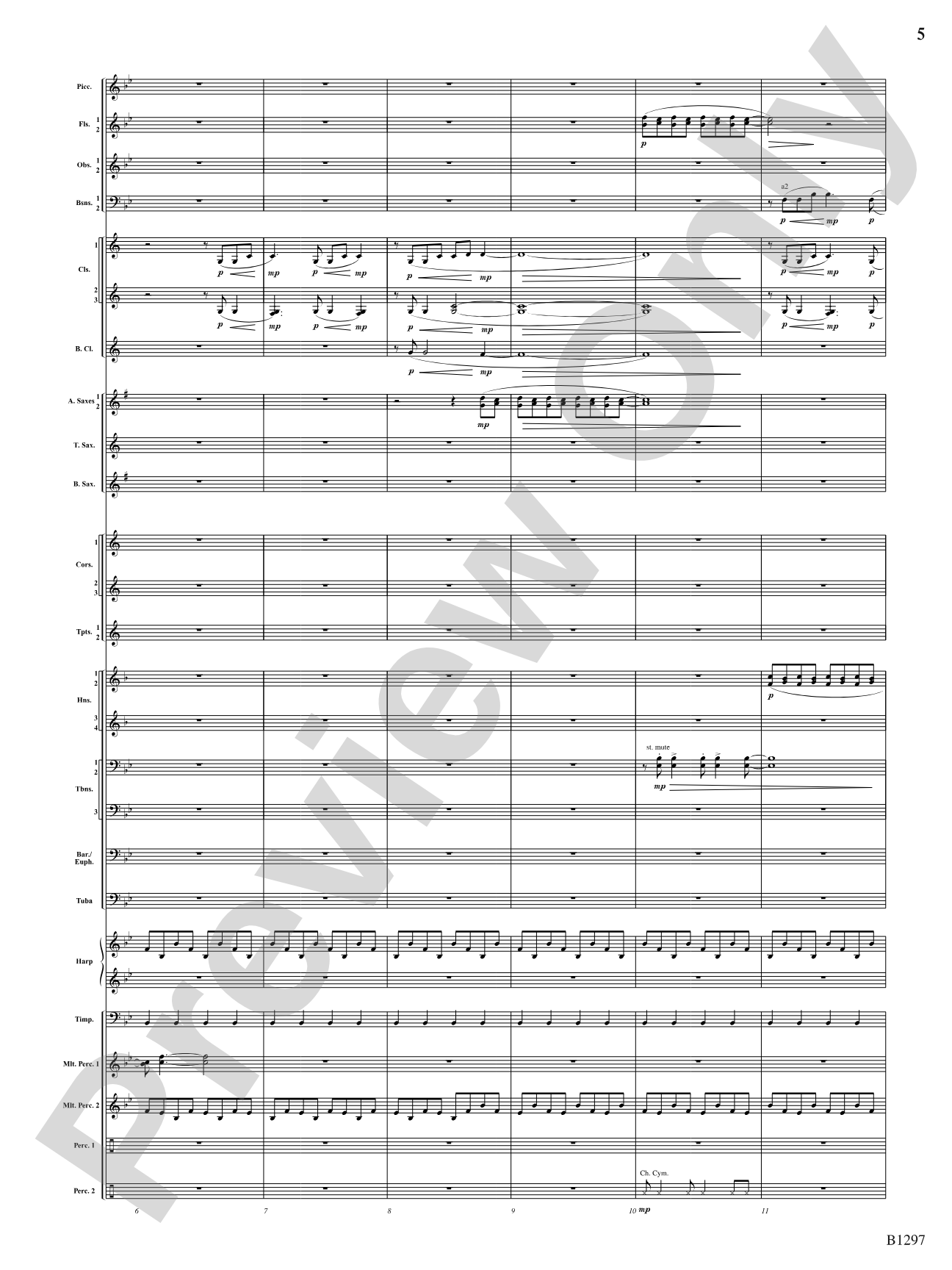 Summit City: Concert Band Conductor Score & Parts