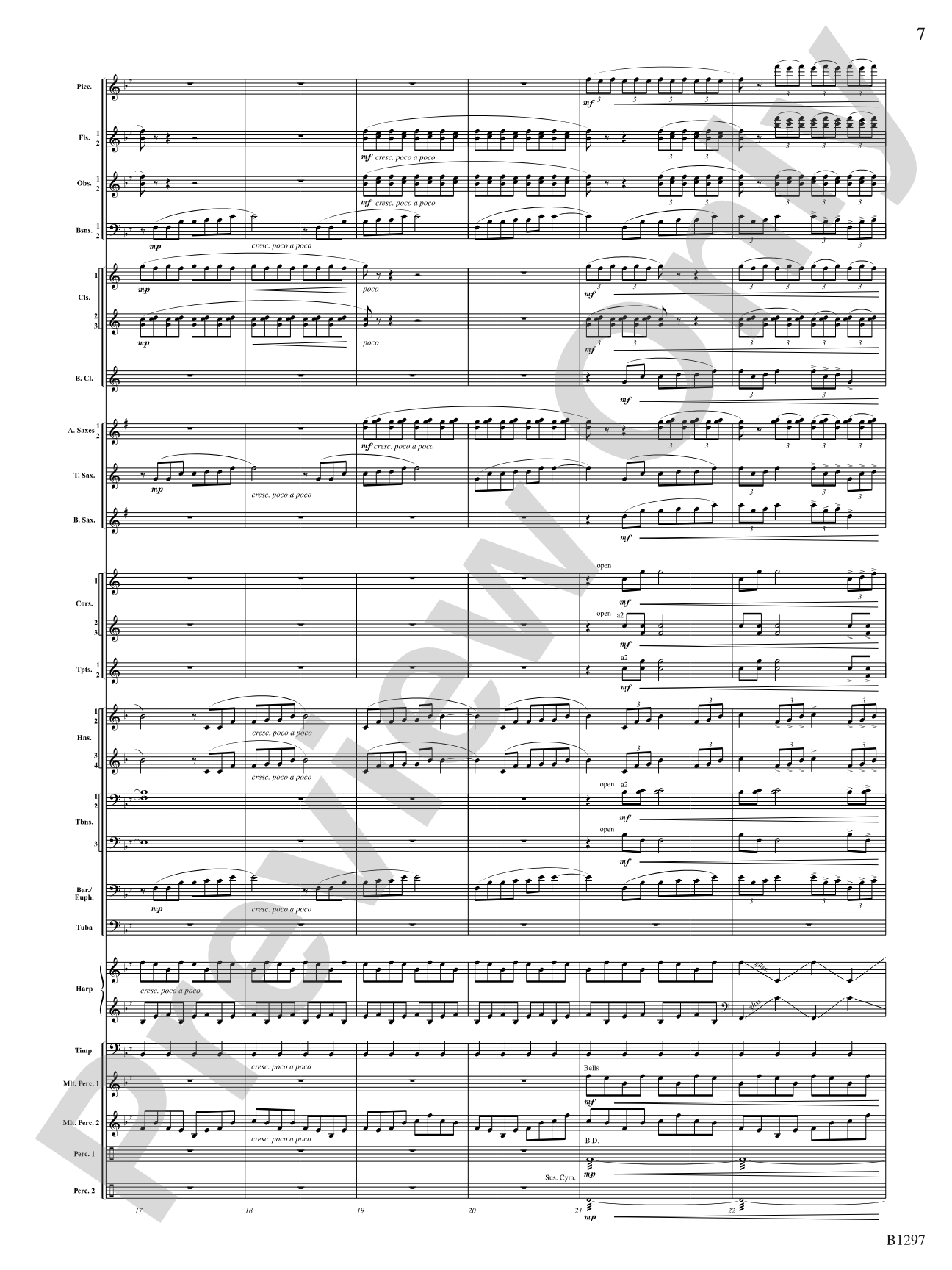 Summit City: Concert Band Conductor Score & Parts