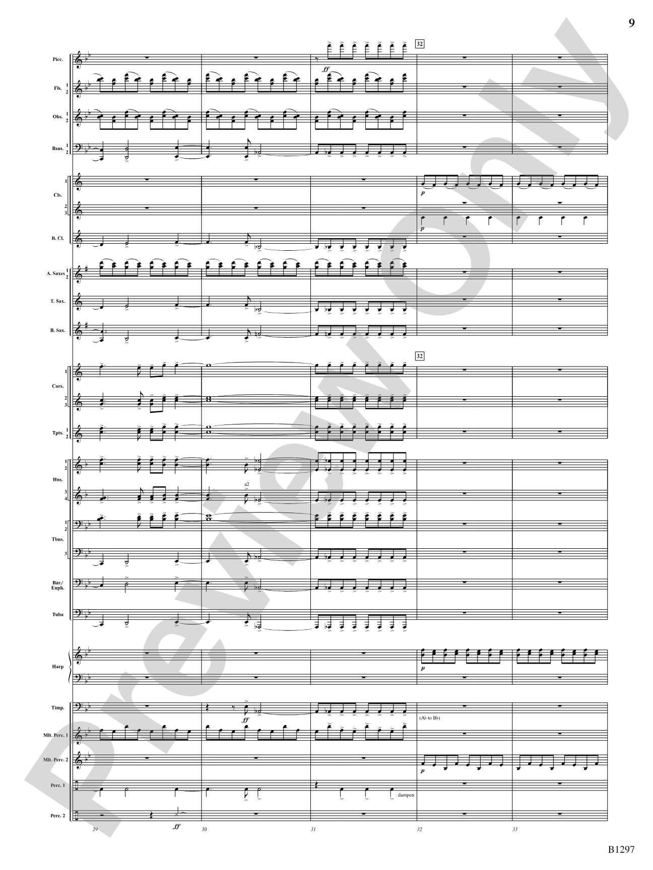 Summit City: Concert Band Conductor Score & Parts
