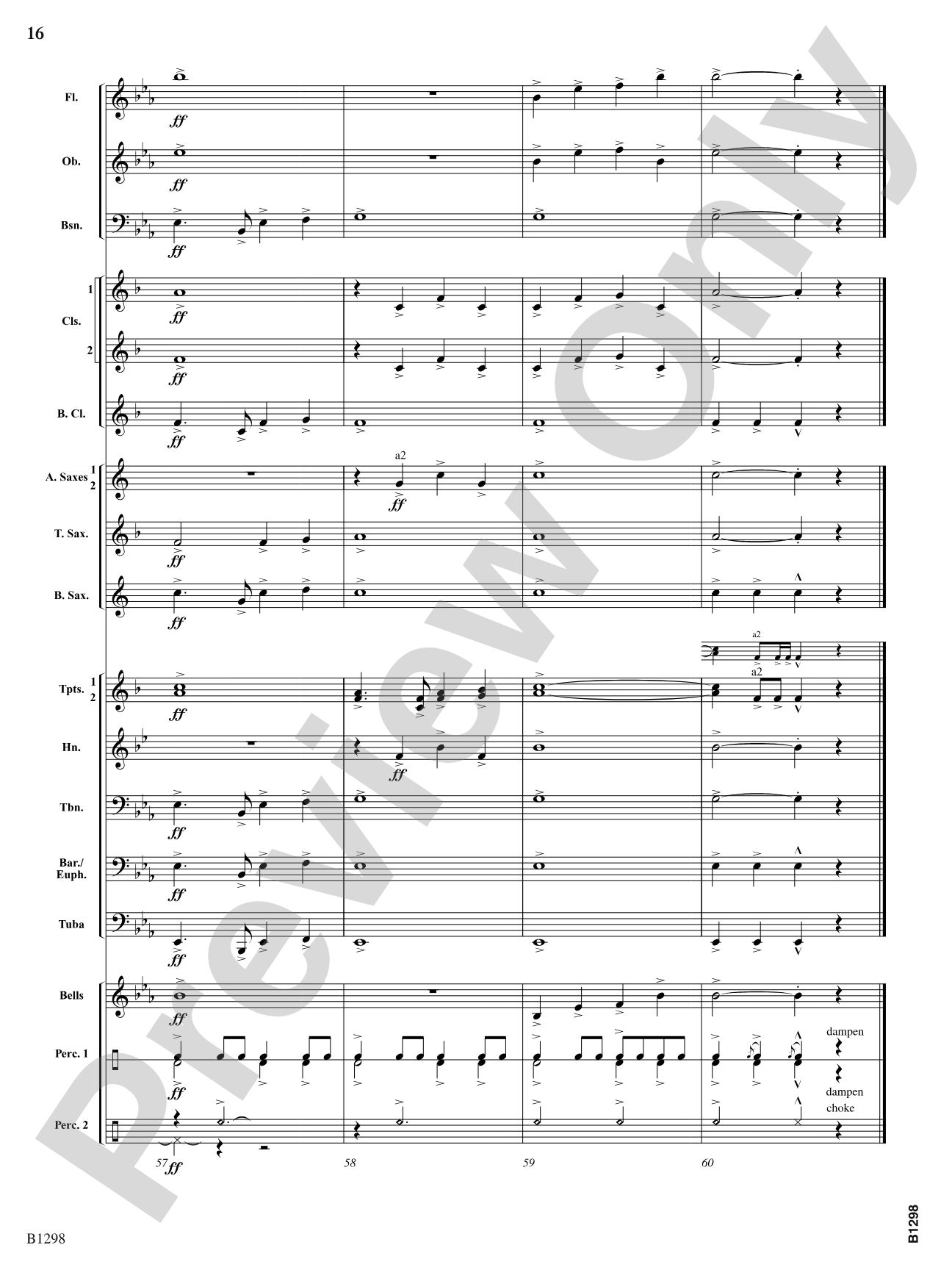 March Ceremonial: Concert Band Conductor Score & Parts