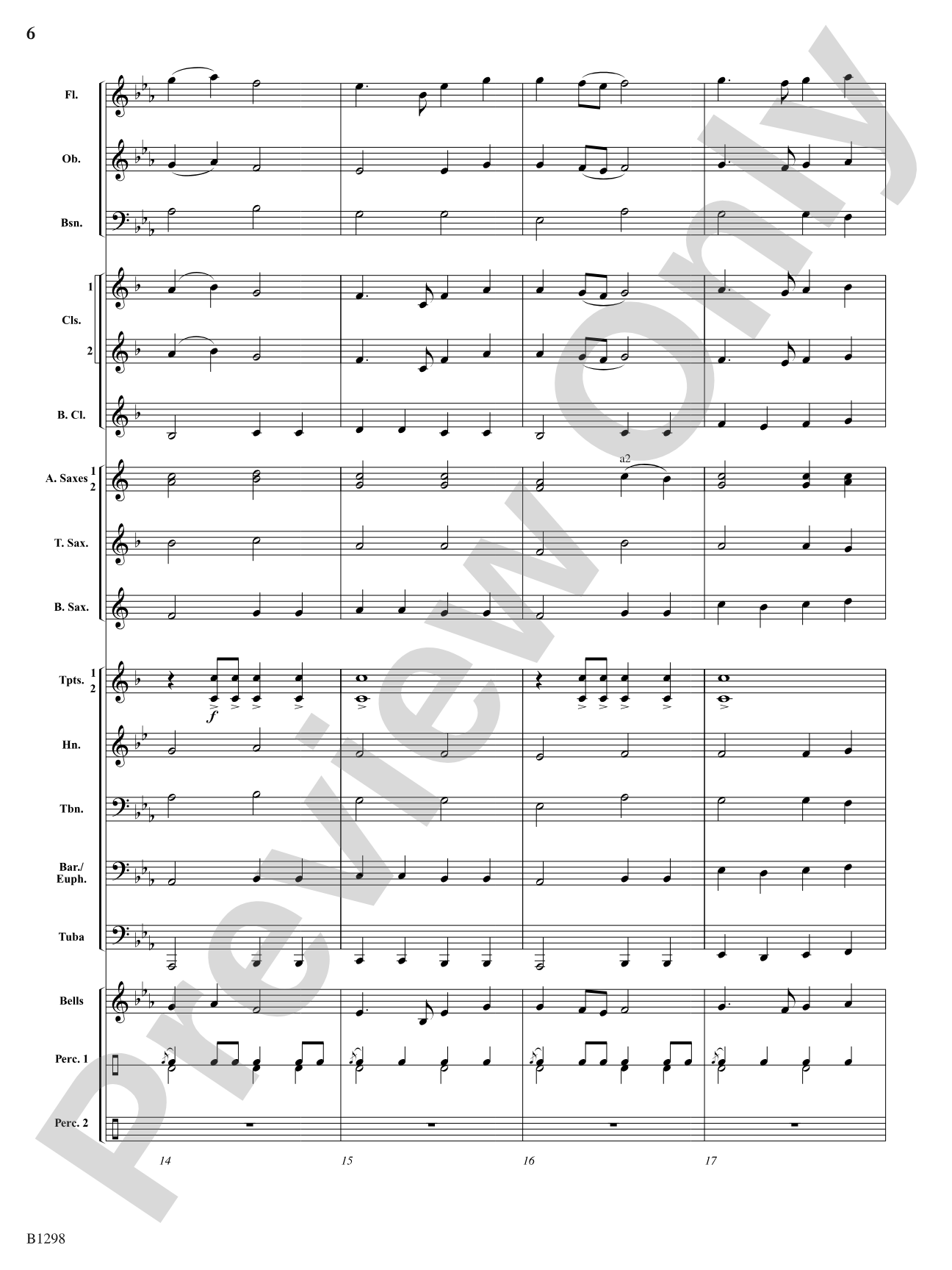March Ceremonial: Concert Band Conductor Score & Parts