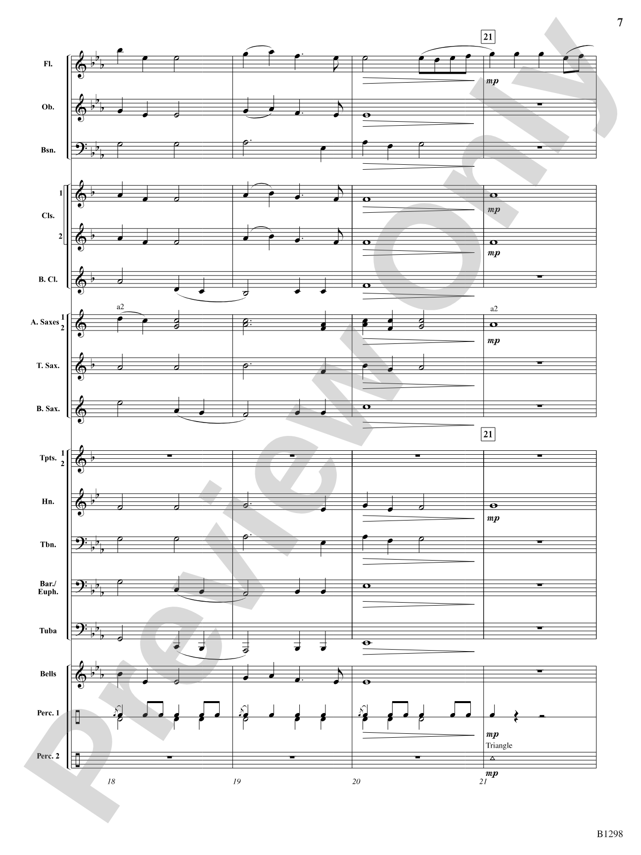 March Ceremonial: Concert Band Conductor Score & Parts