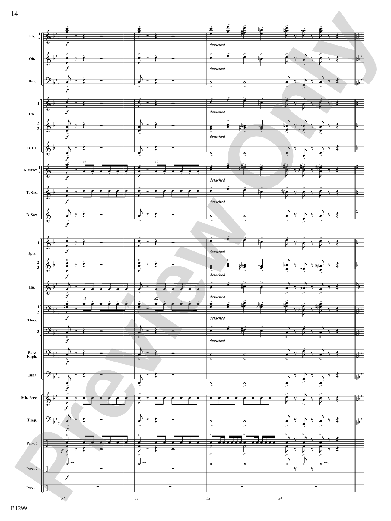 Through Darkened Sleepy Hollow: Concert Band Conductor Score & Parts