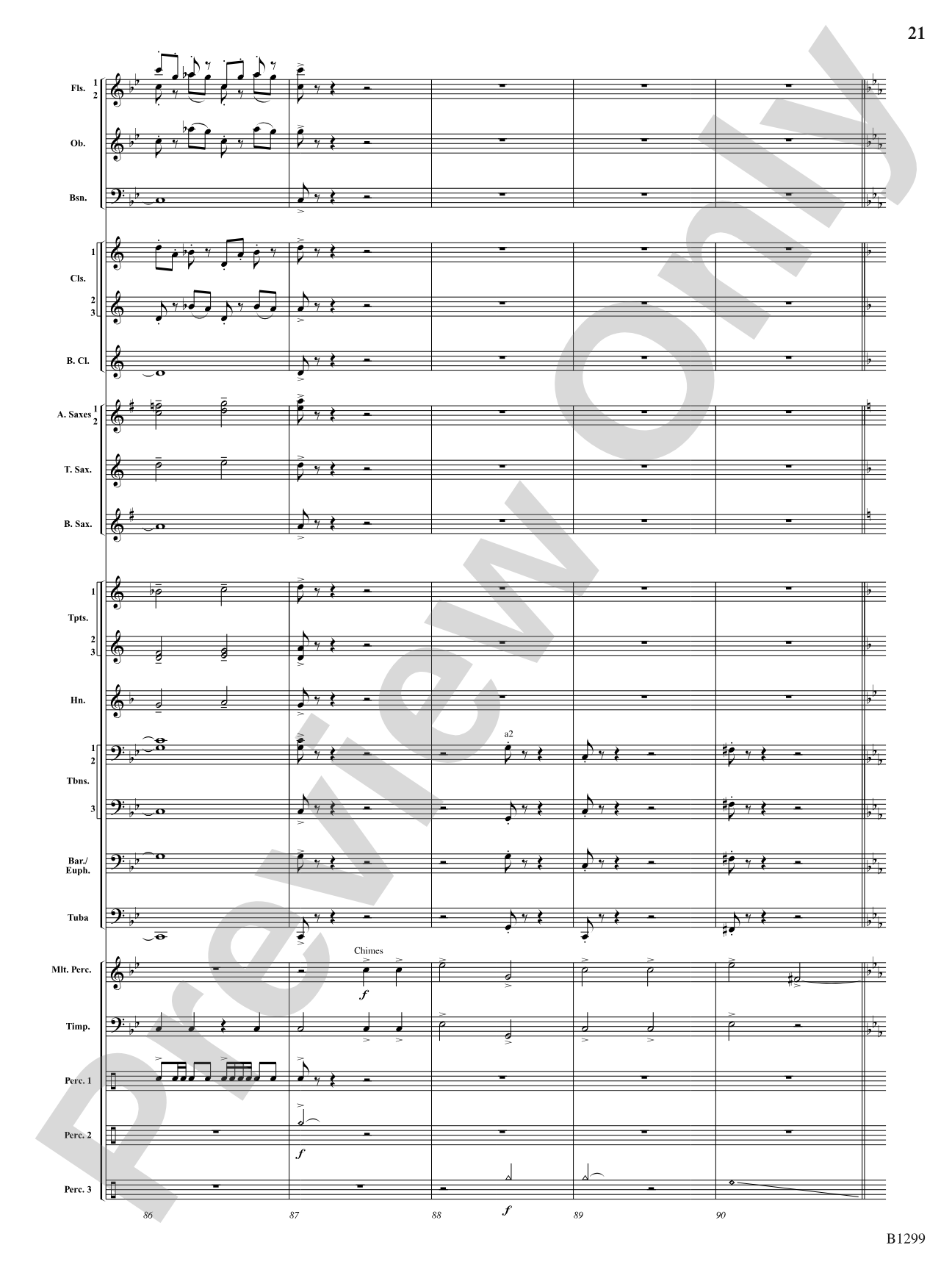 Through Darkened Sleepy Hollow: Concert Band Conductor Score & Parts