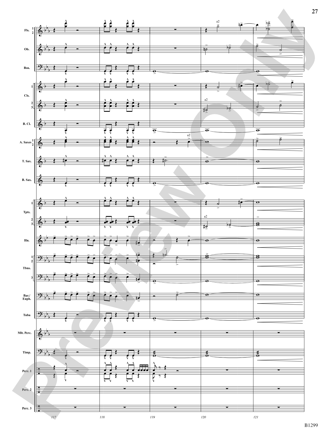 Through Darkened Sleepy Hollow: Concert Band Conductor Score & Parts