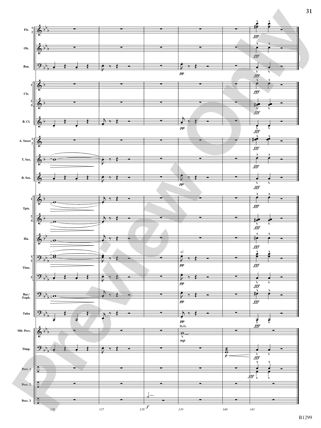 Through Darkened Sleepy Hollow: Concert Band Conductor Score & Parts