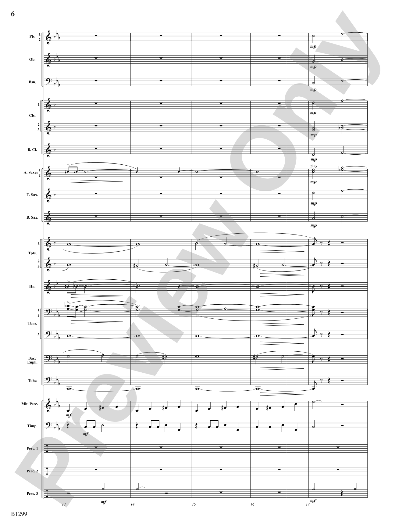 Through Darkened Sleepy Hollow: Concert Band Conductor Score & Parts