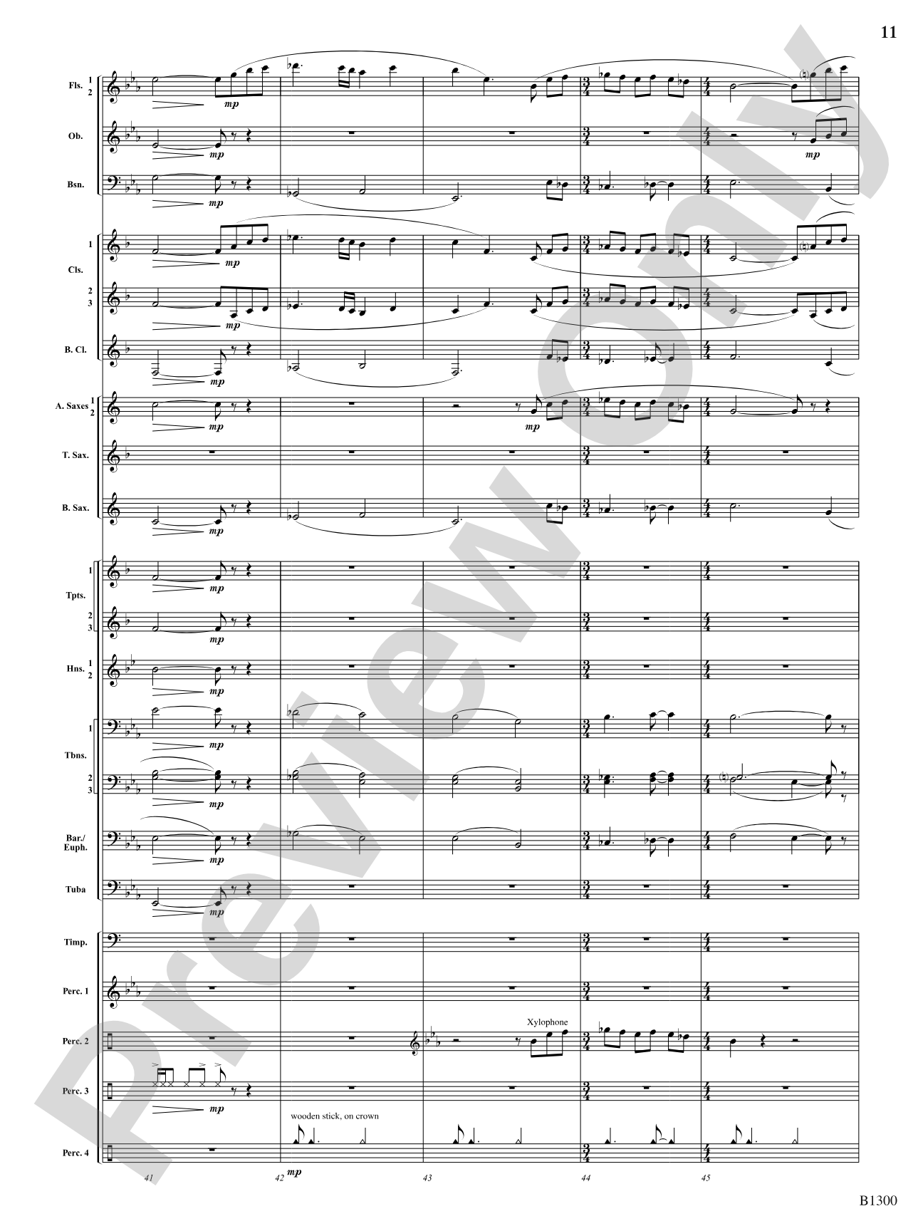 Firefall: Concert Band Conductor Score & Parts