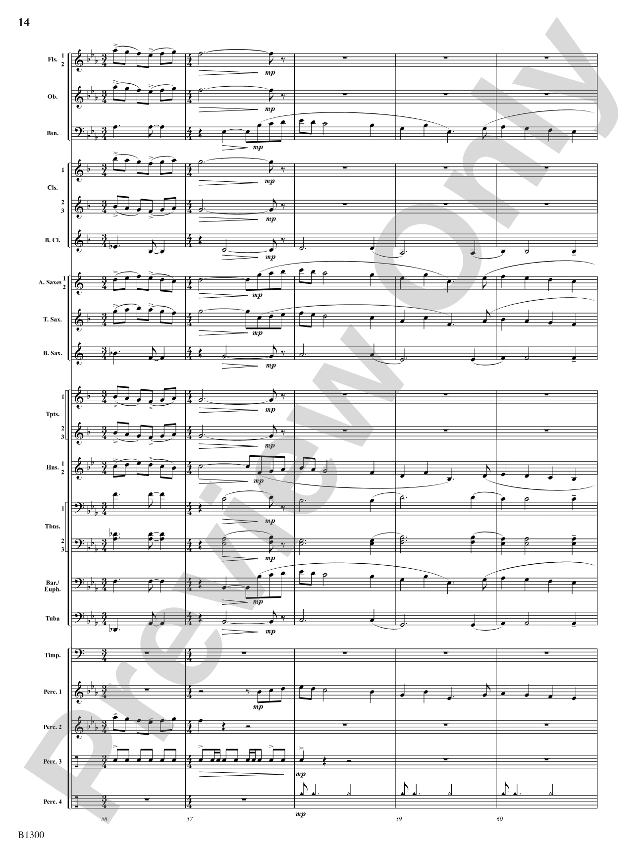 Firefall: Concert Band Conductor Score & Parts