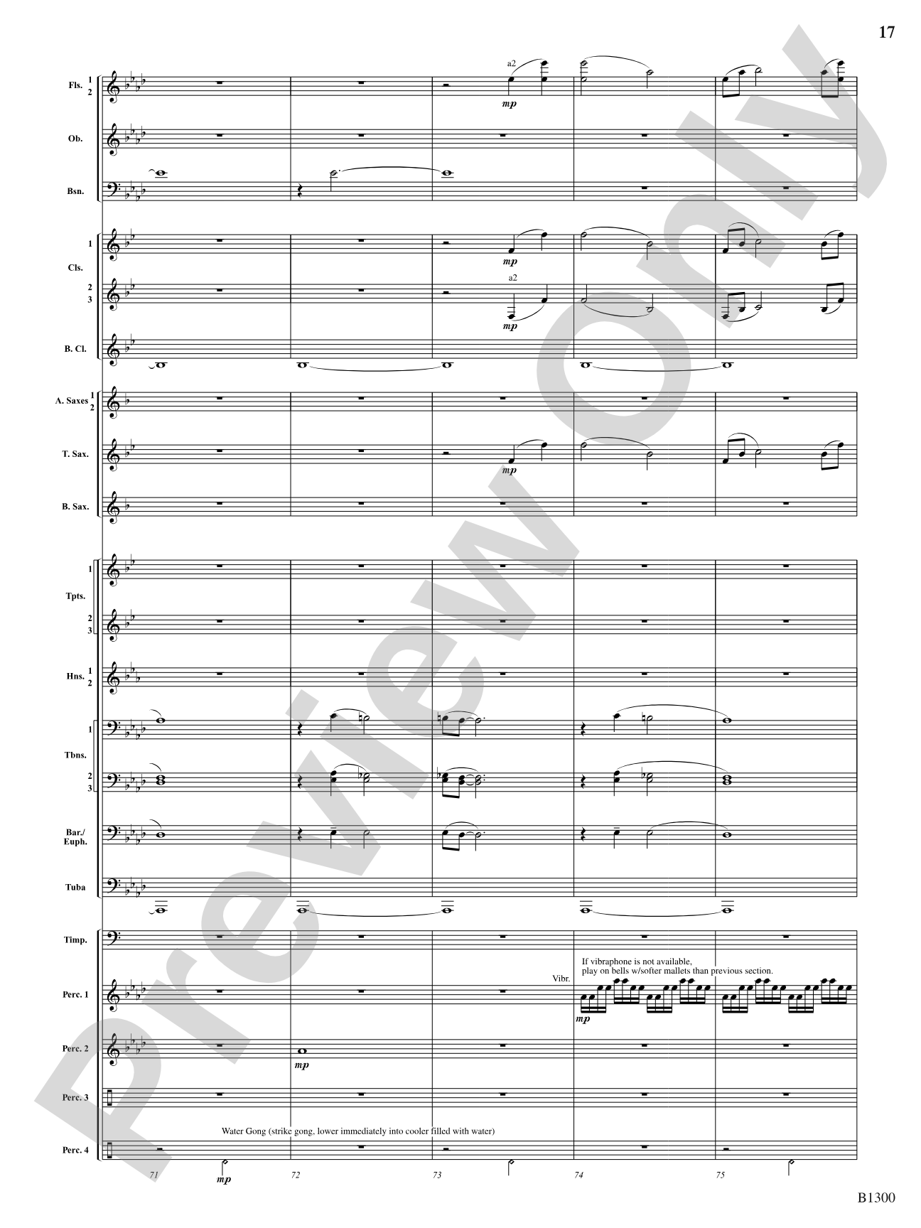 Firefall: Concert Band Conductor Score & Parts