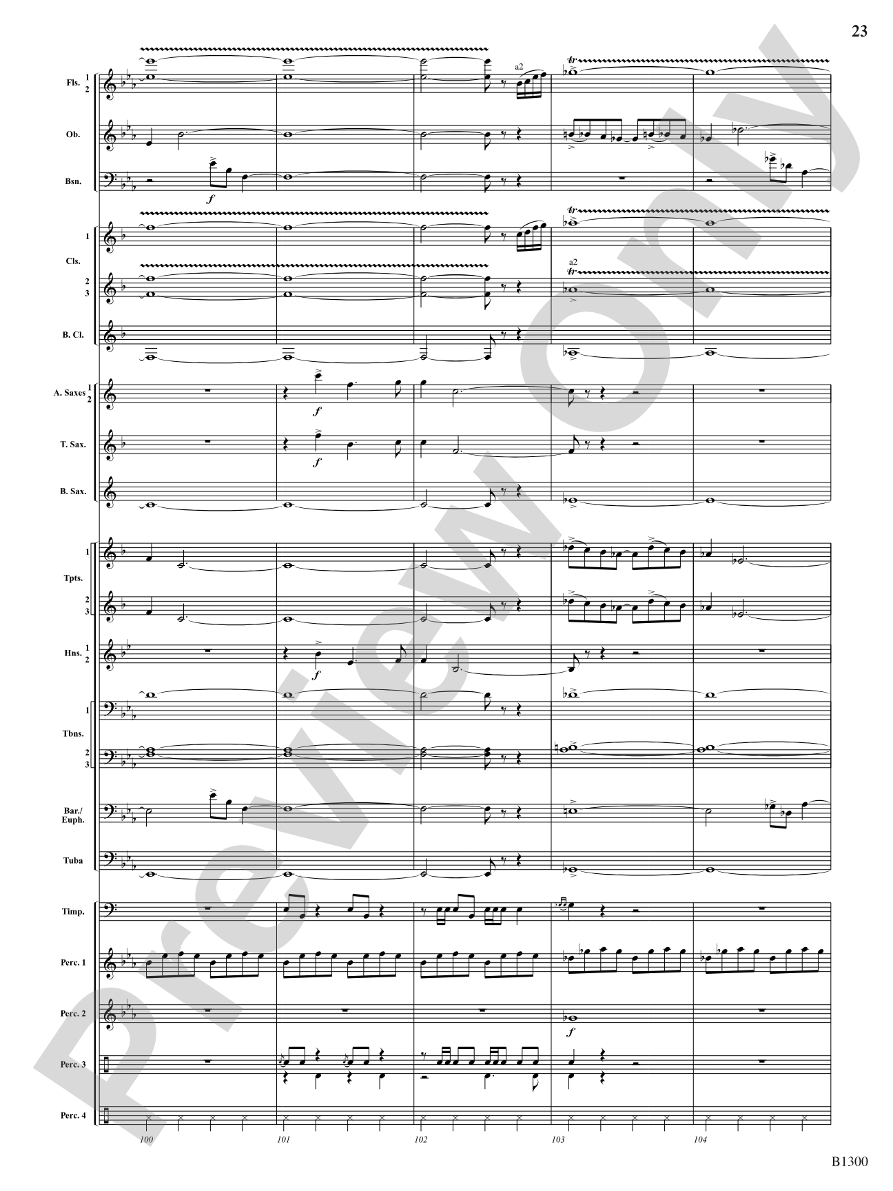 Firefall: Concert Band Conductor Score & Parts