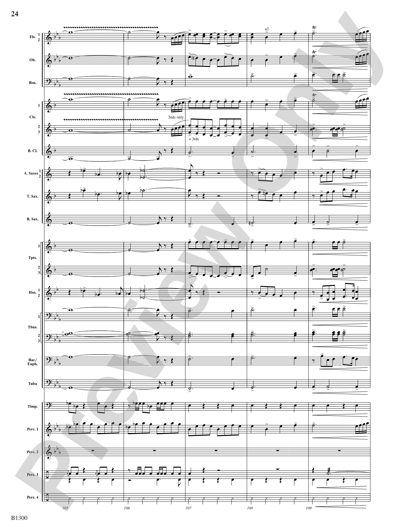 Firefall: Concert Band Conductor Score & Parts