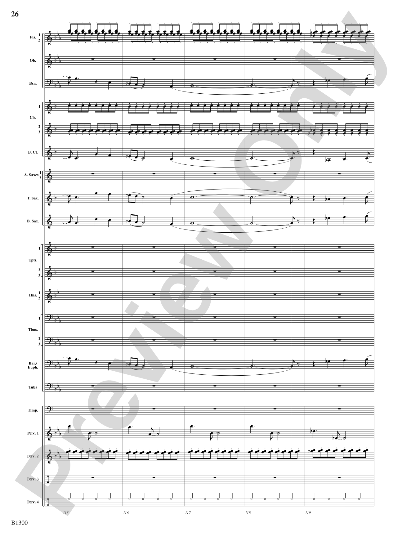 Firefall: Concert Band Conductor Score & Parts