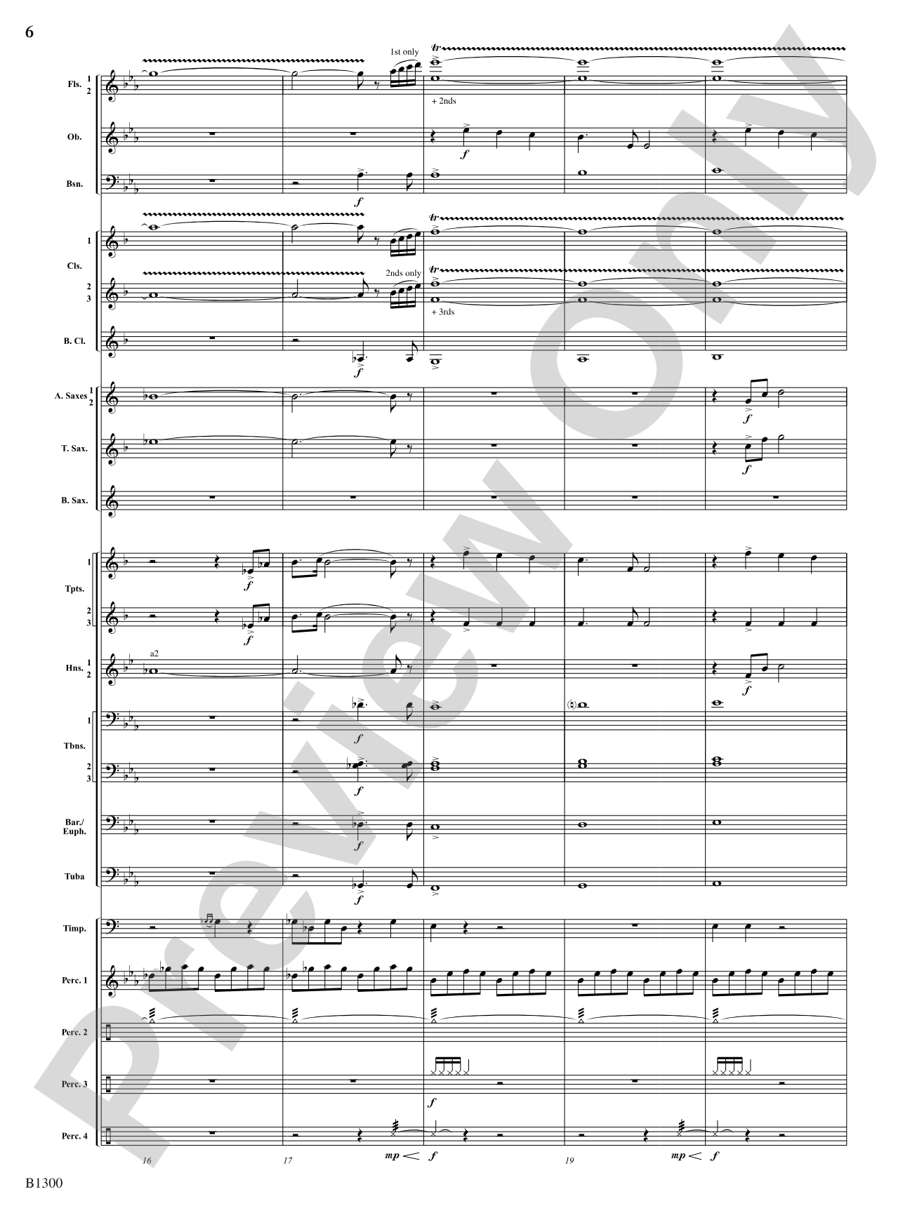 Firefall: Concert Band Conductor Score & Parts