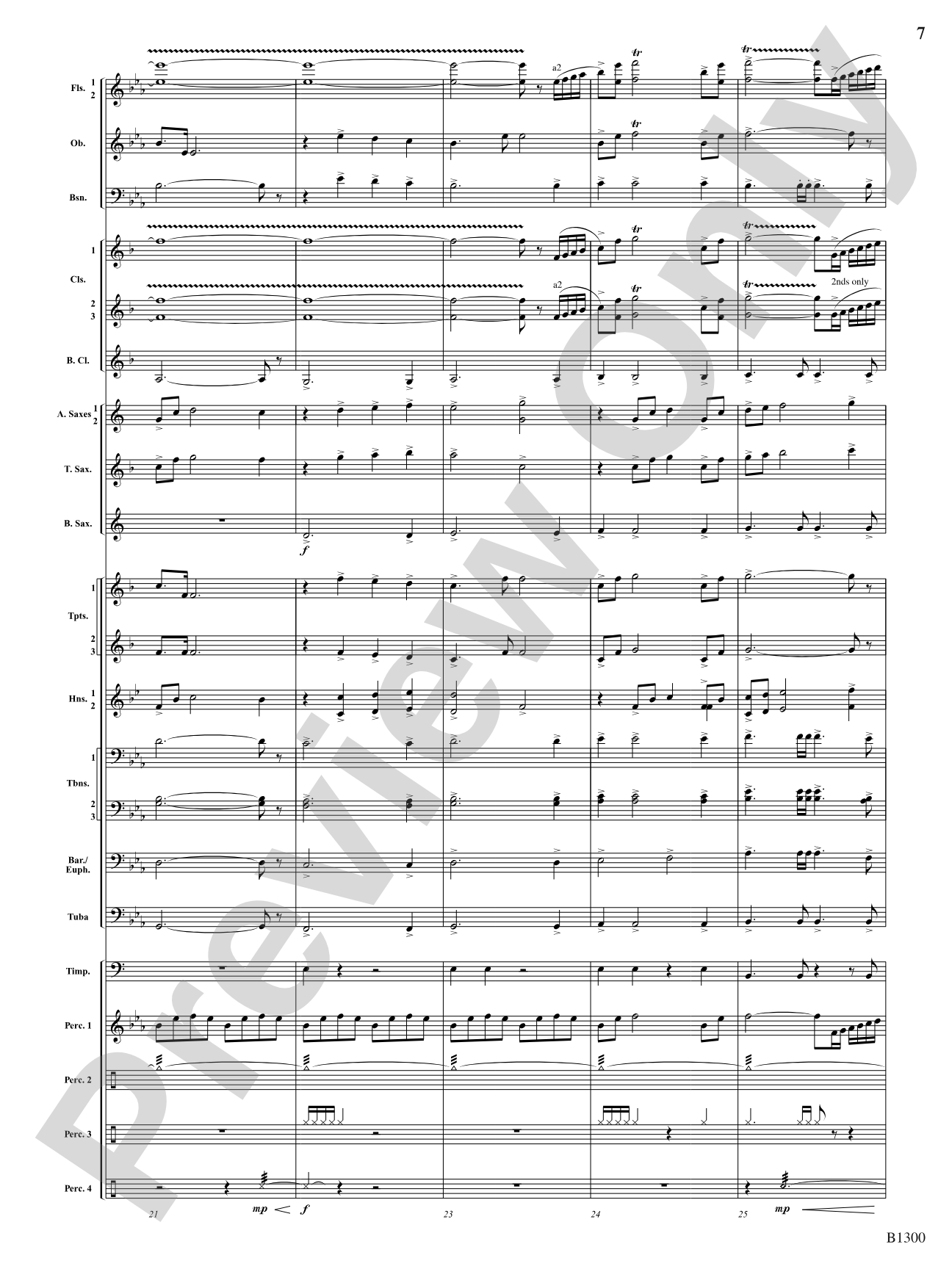 Firefall: Concert Band Conductor Score & Parts