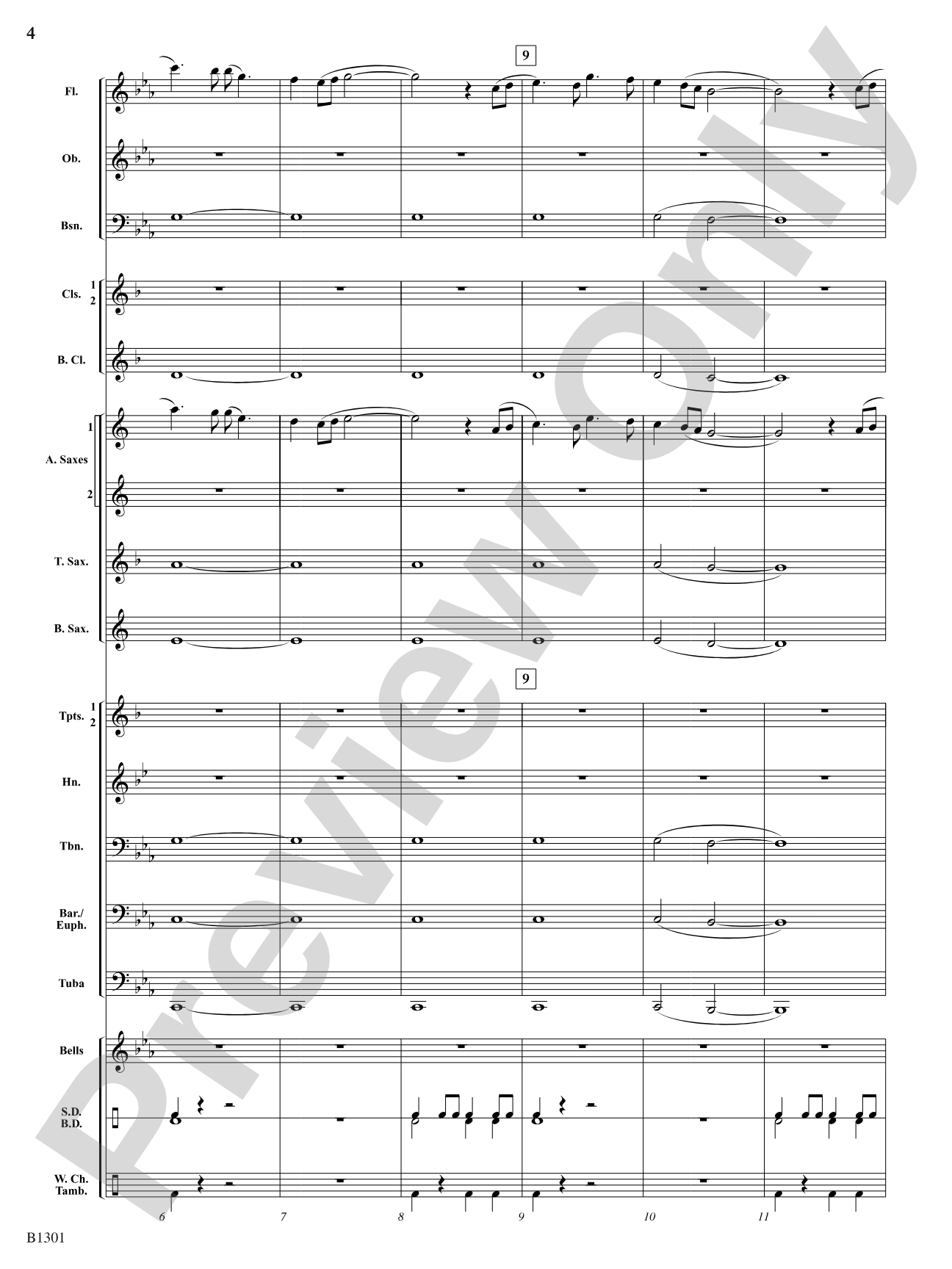 El rey de Fransia: Concert Band Conductor Score & Parts