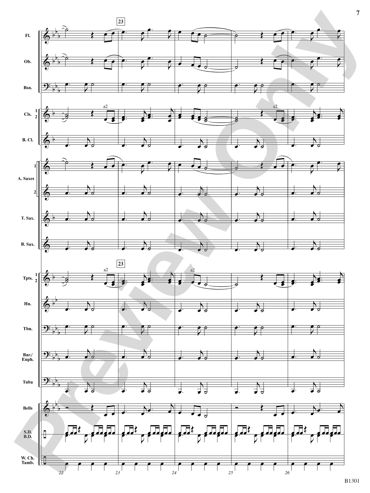 El rey de Fransia: Concert Band Conductor Score & Parts