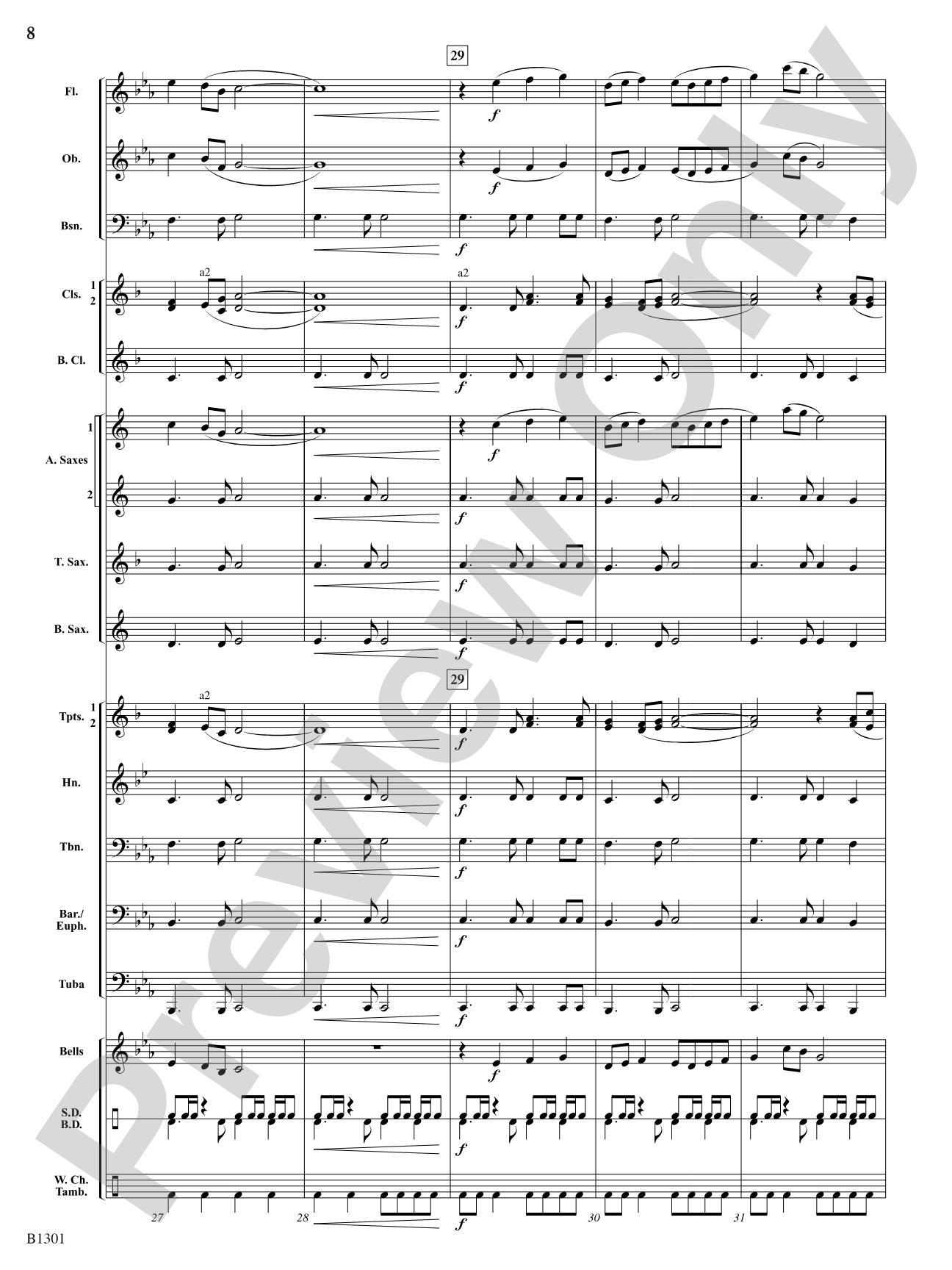 El rey de Fransia: Concert Band Conductor Score & Parts