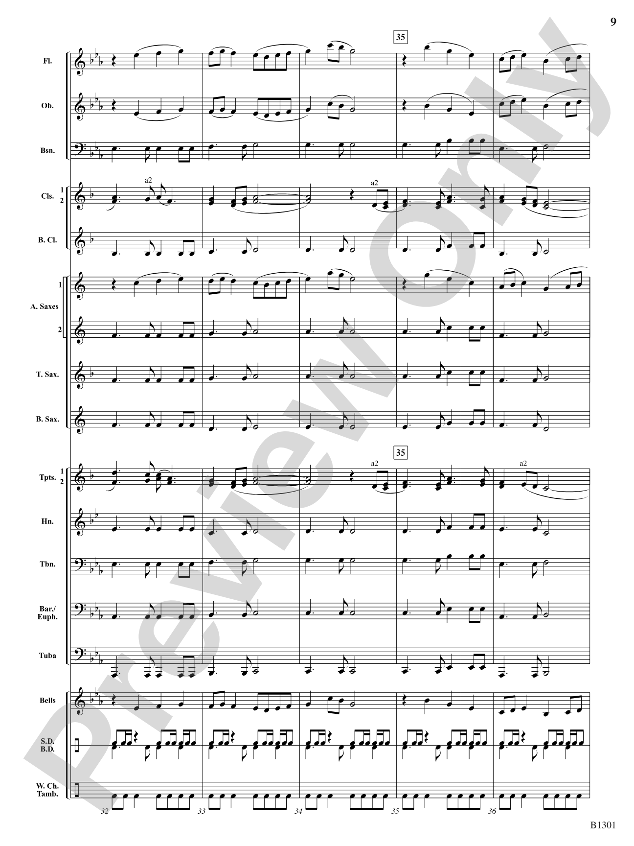El rey de Fransia: Concert Band Conductor Score & Parts