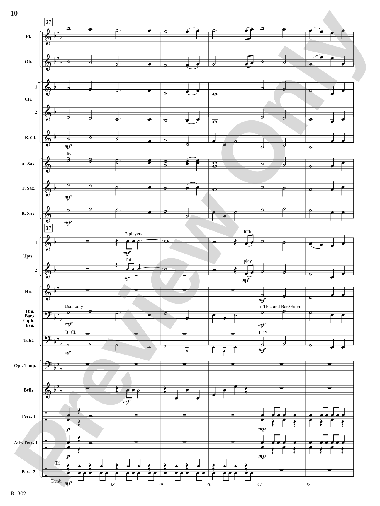 Affirmation: Concert Band Conductor Score & Parts