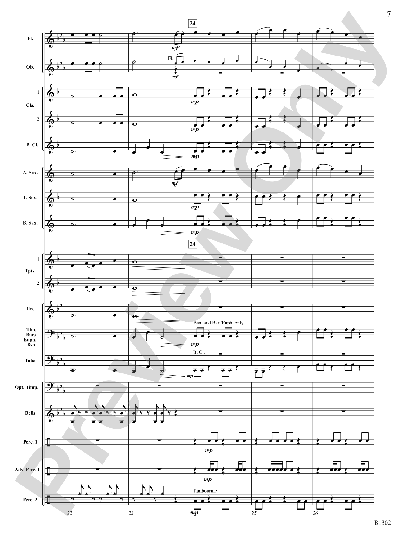 Affirmation: Concert Band Conductor Score & Parts