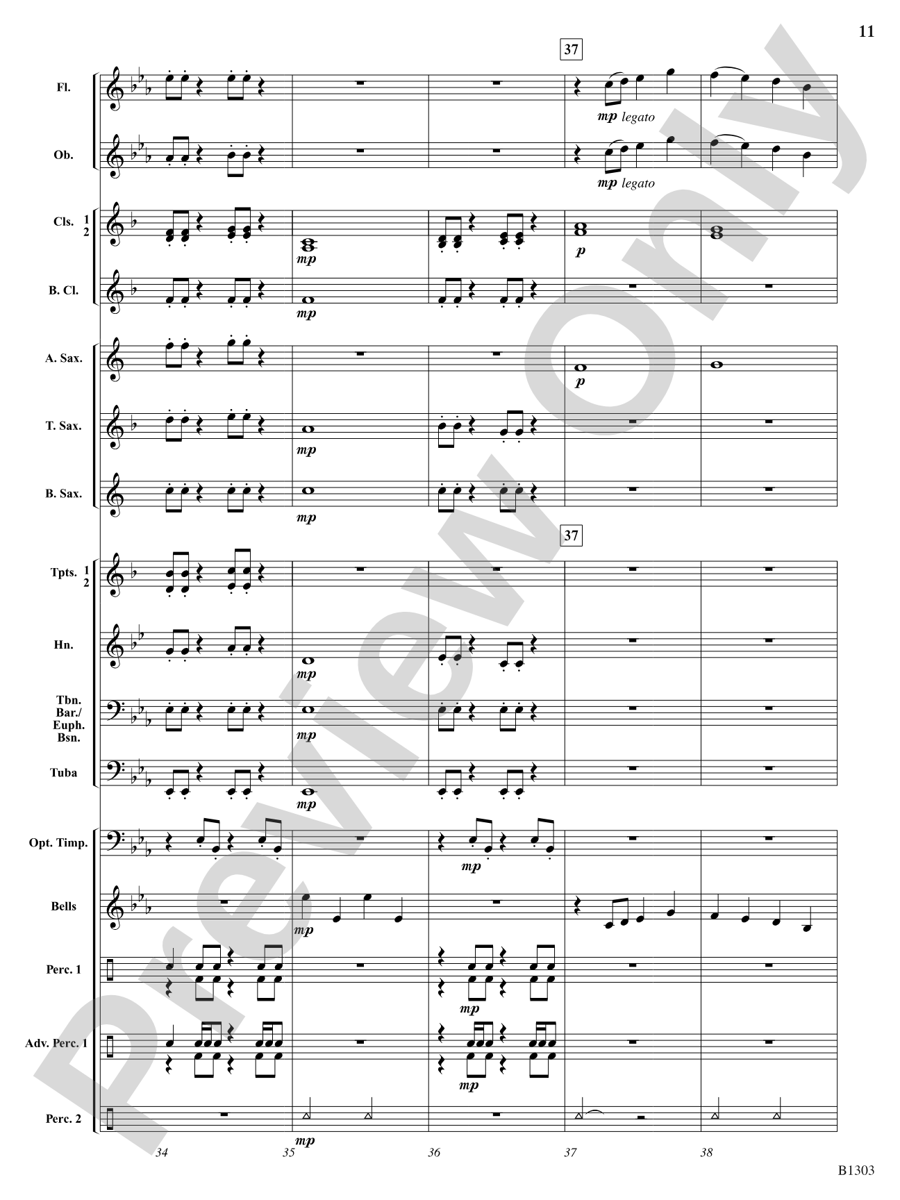 Majestica: Concert Band Conductor Score & Parts