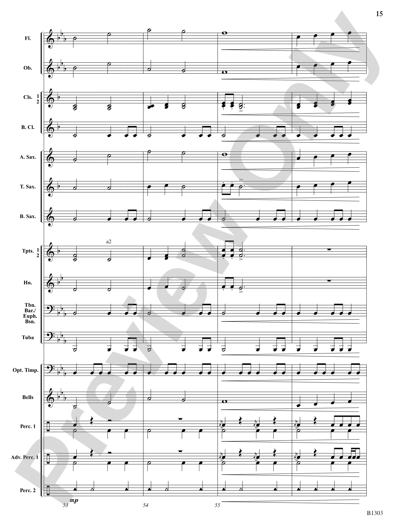 Majestica: Concert Band Conductor Score & Parts