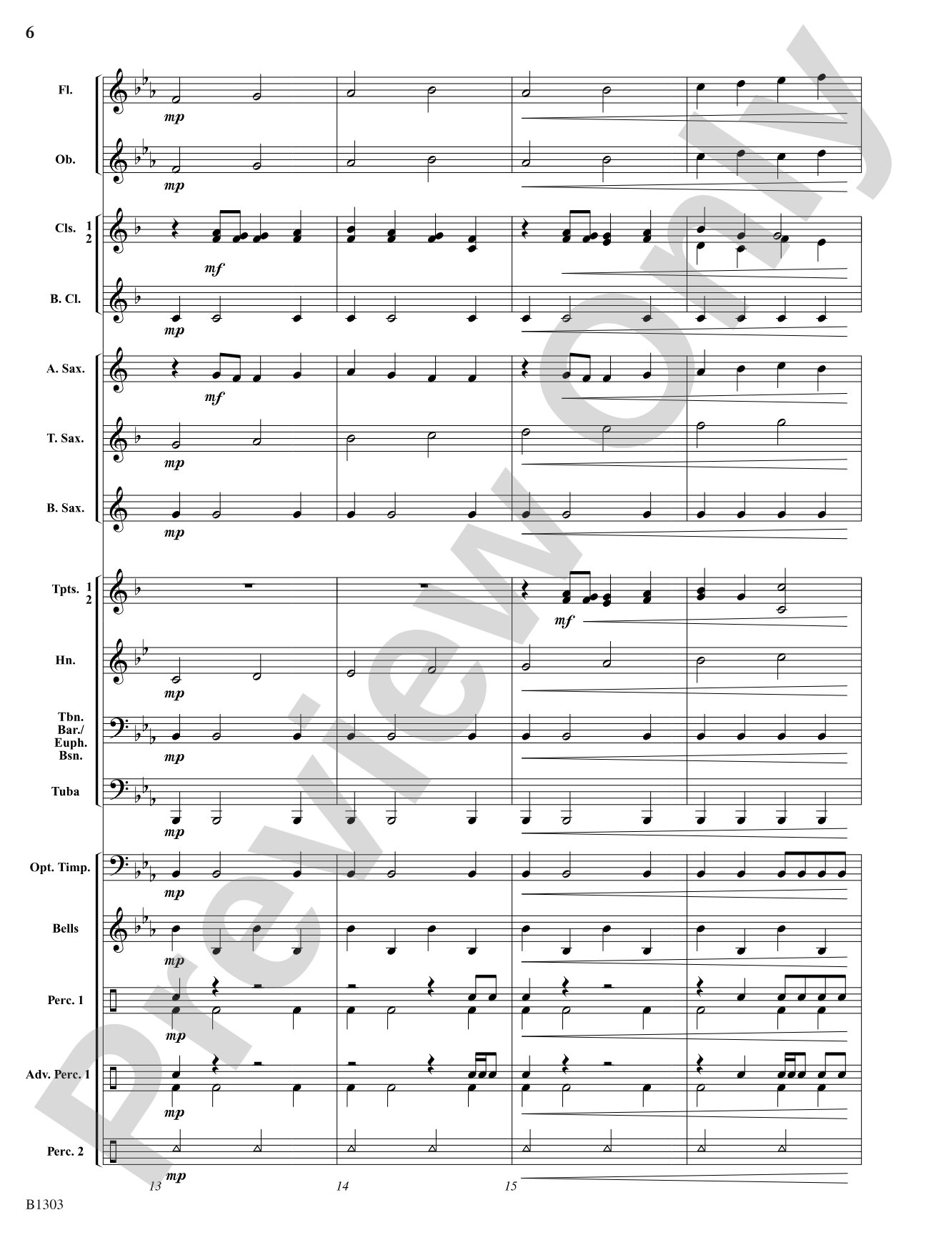 Majestica: Concert Band Conductor Score & Parts