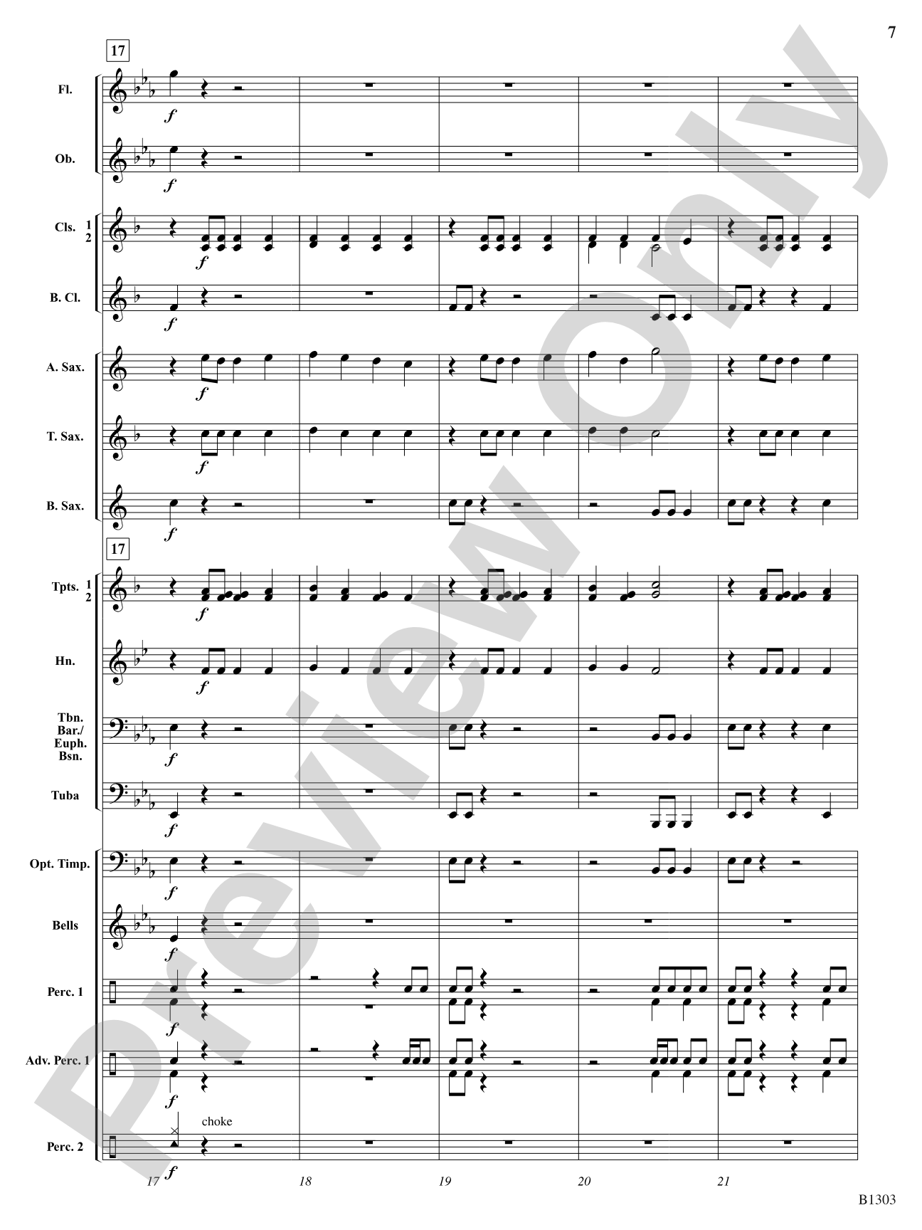 Majestica: Concert Band Conductor Score & Parts