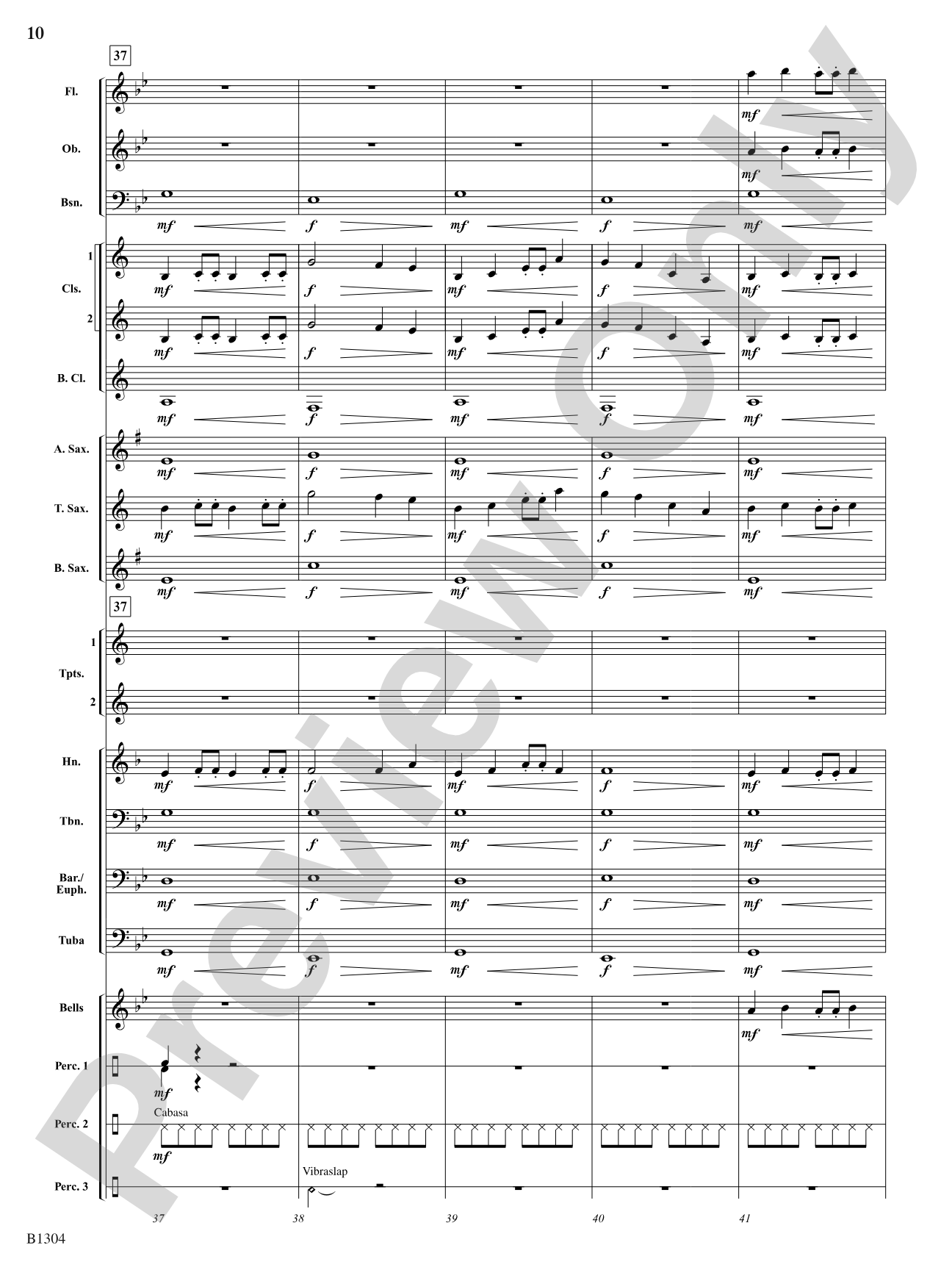 Fire in the Night Sky: Concert Band Conductor Score & Parts