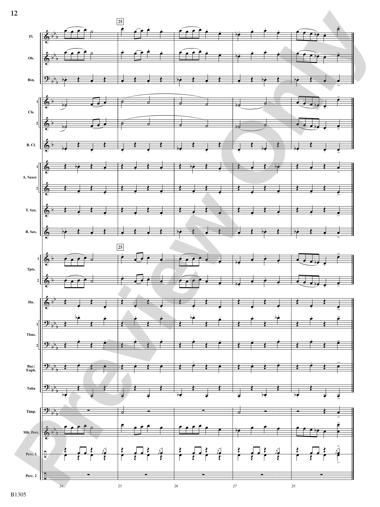 Modal Menagerie: Concert Band Conductor Score & Parts