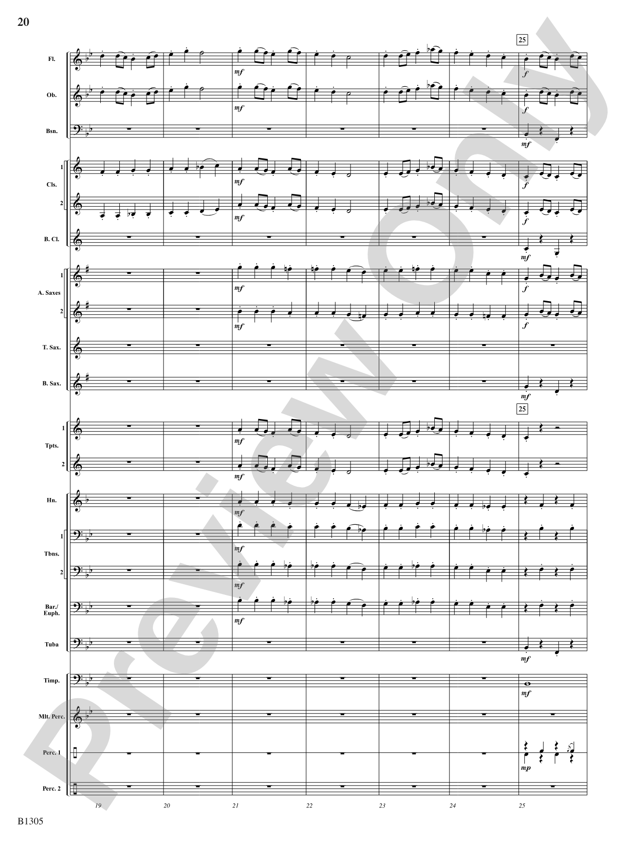 Modal Menagerie: Concert Band Conductor Score & Parts