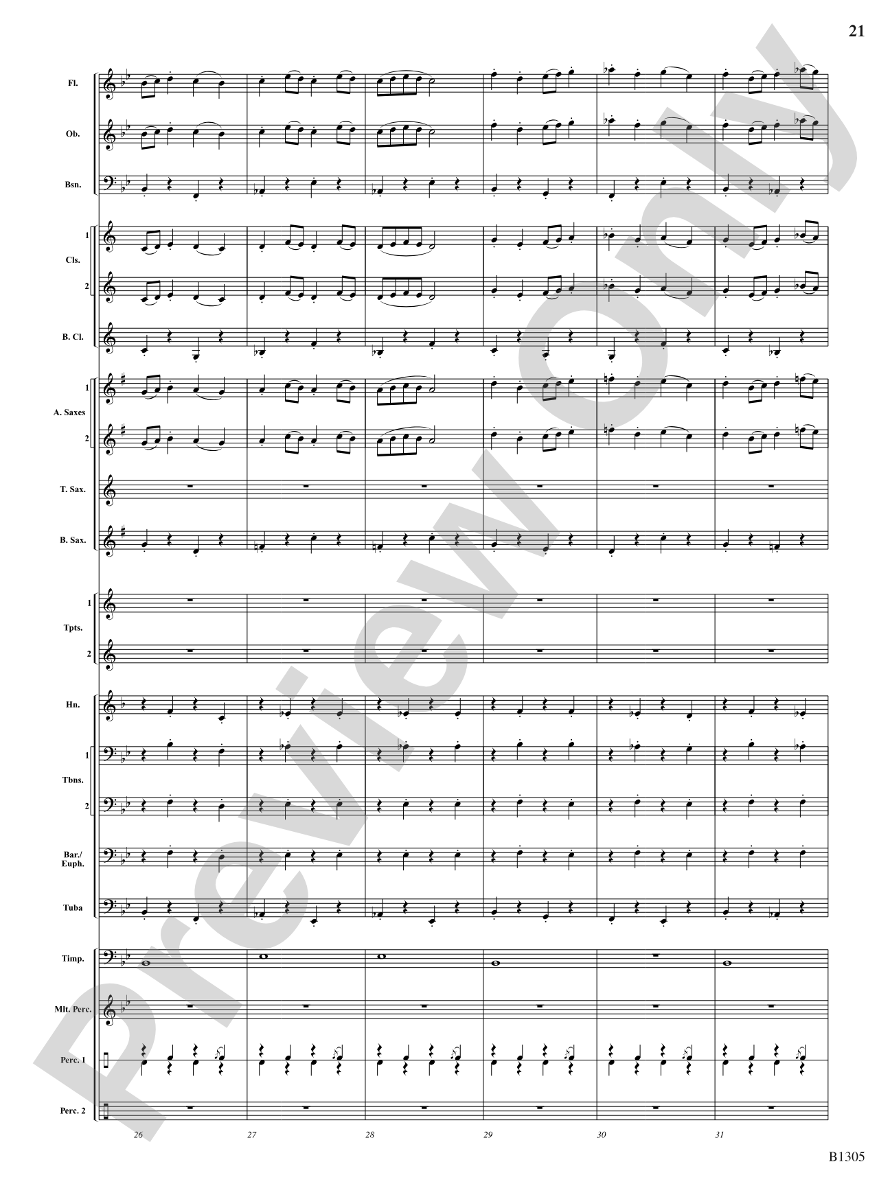 Modal Menagerie: Concert Band Conductor Score & Parts