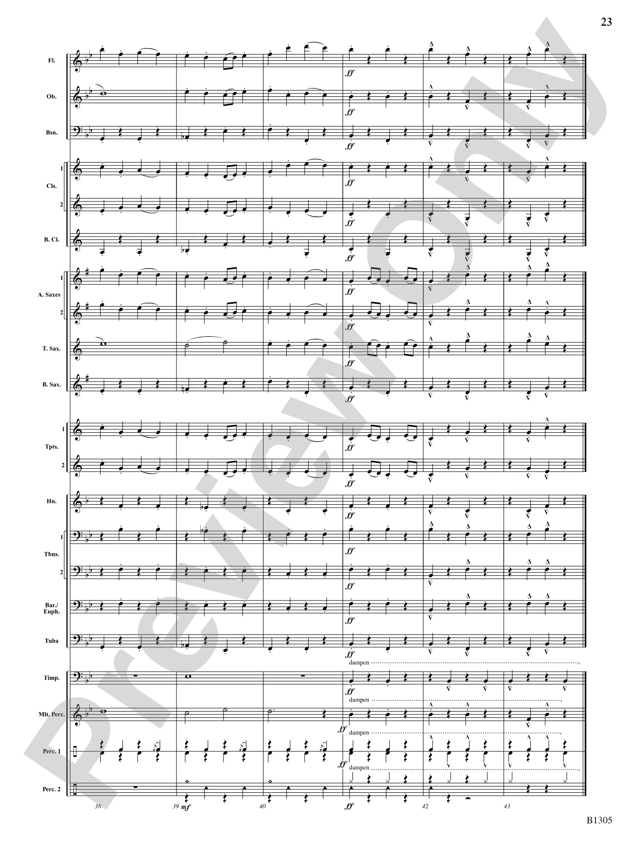 Modal Menagerie: Concert Band Conductor Score & Parts