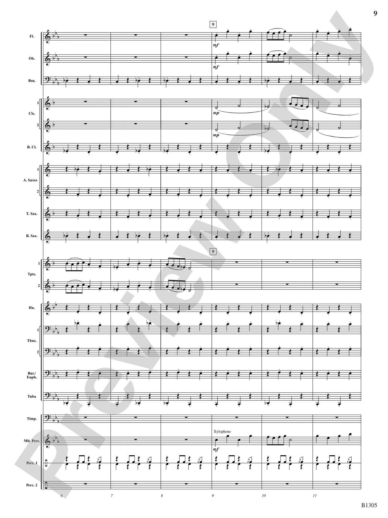 Modal Menagerie: Concert Band Conductor Score & Parts