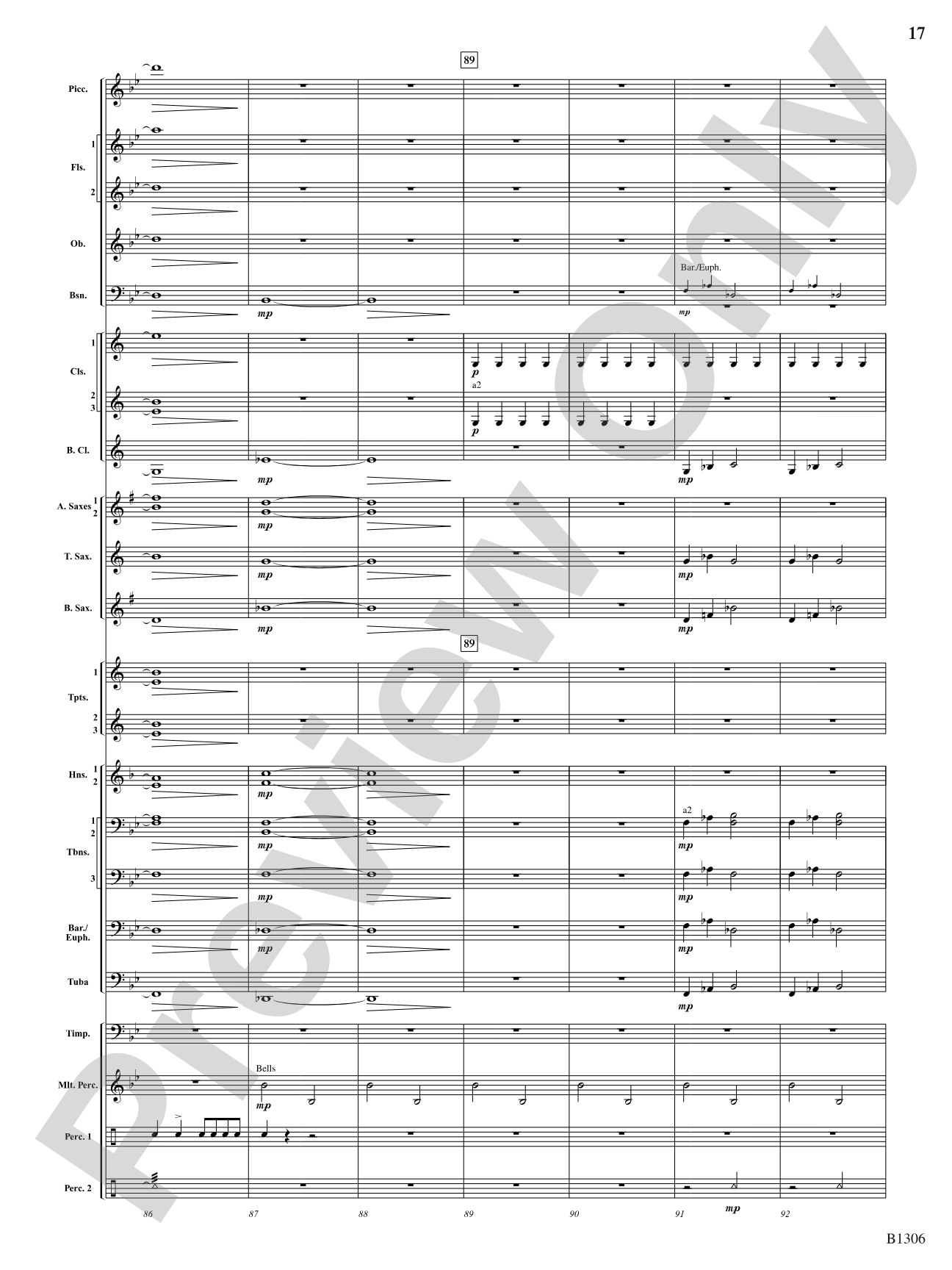 Jupiter (from The Planets): Concert Band Conductor Score & Parts