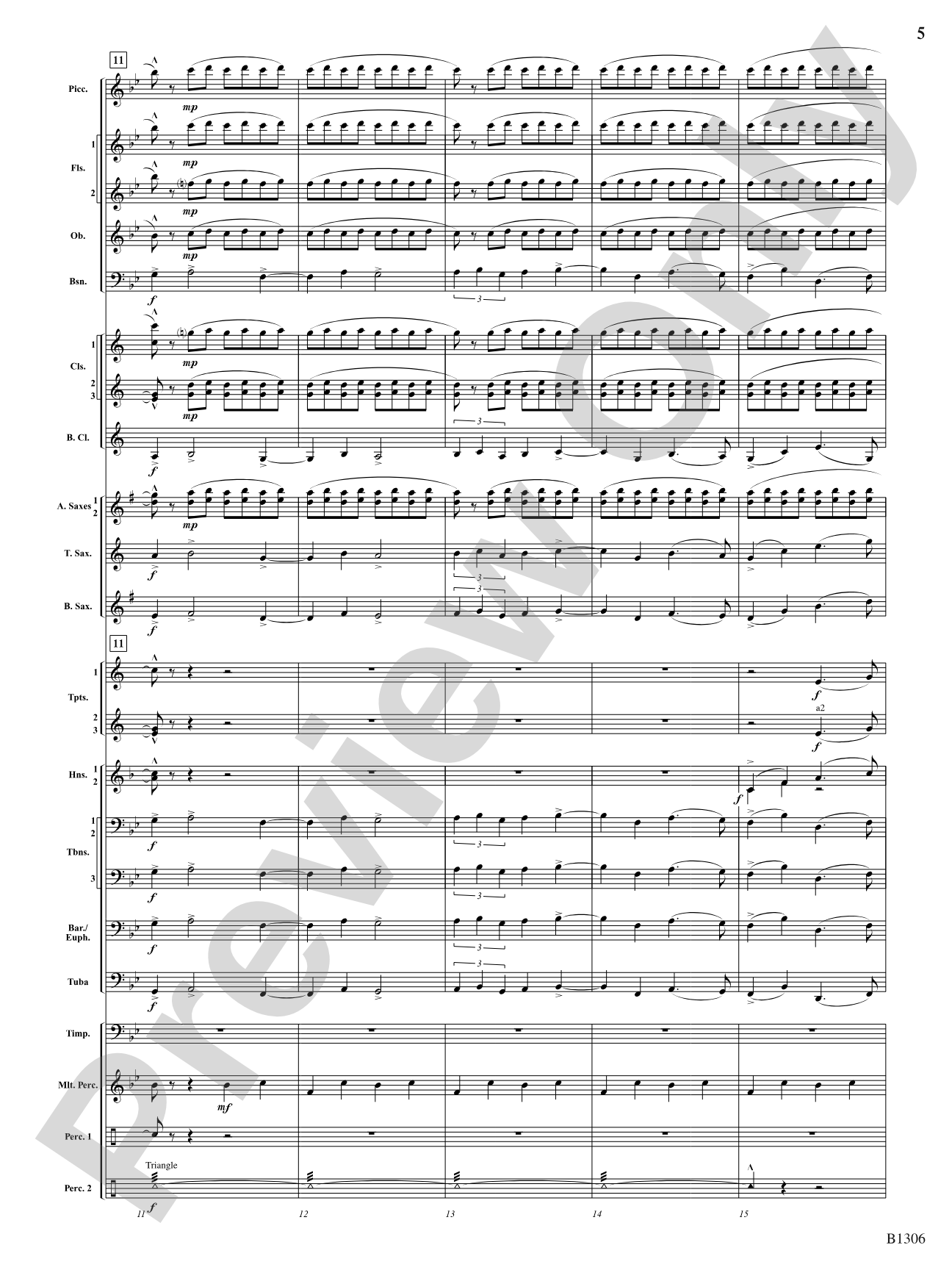Jupiter (from The Planets): Concert Band Conductor Score & Parts