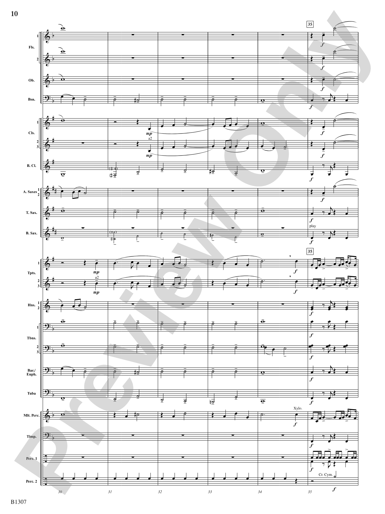 To Sail Beyond the Stars: Score