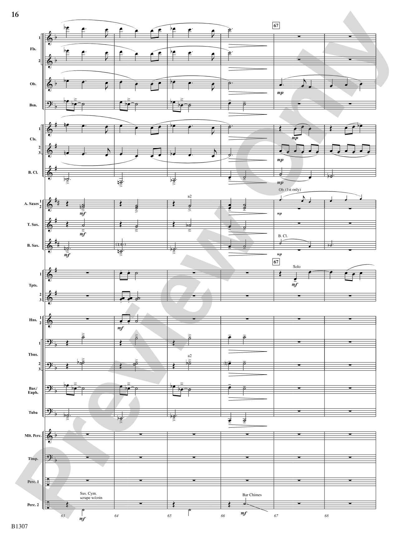 To Sail Beyond the Stars: Score