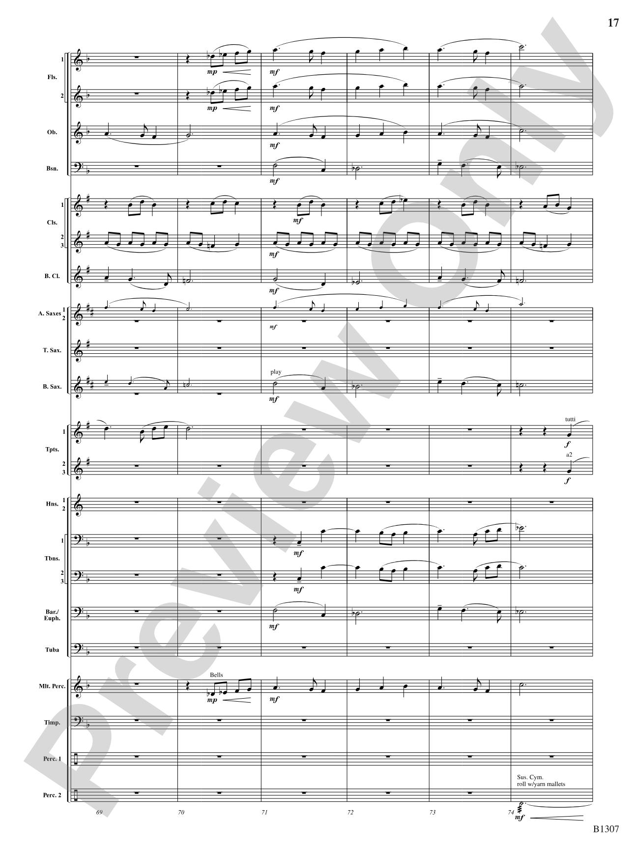 To Sail Beyond the Stars: Score