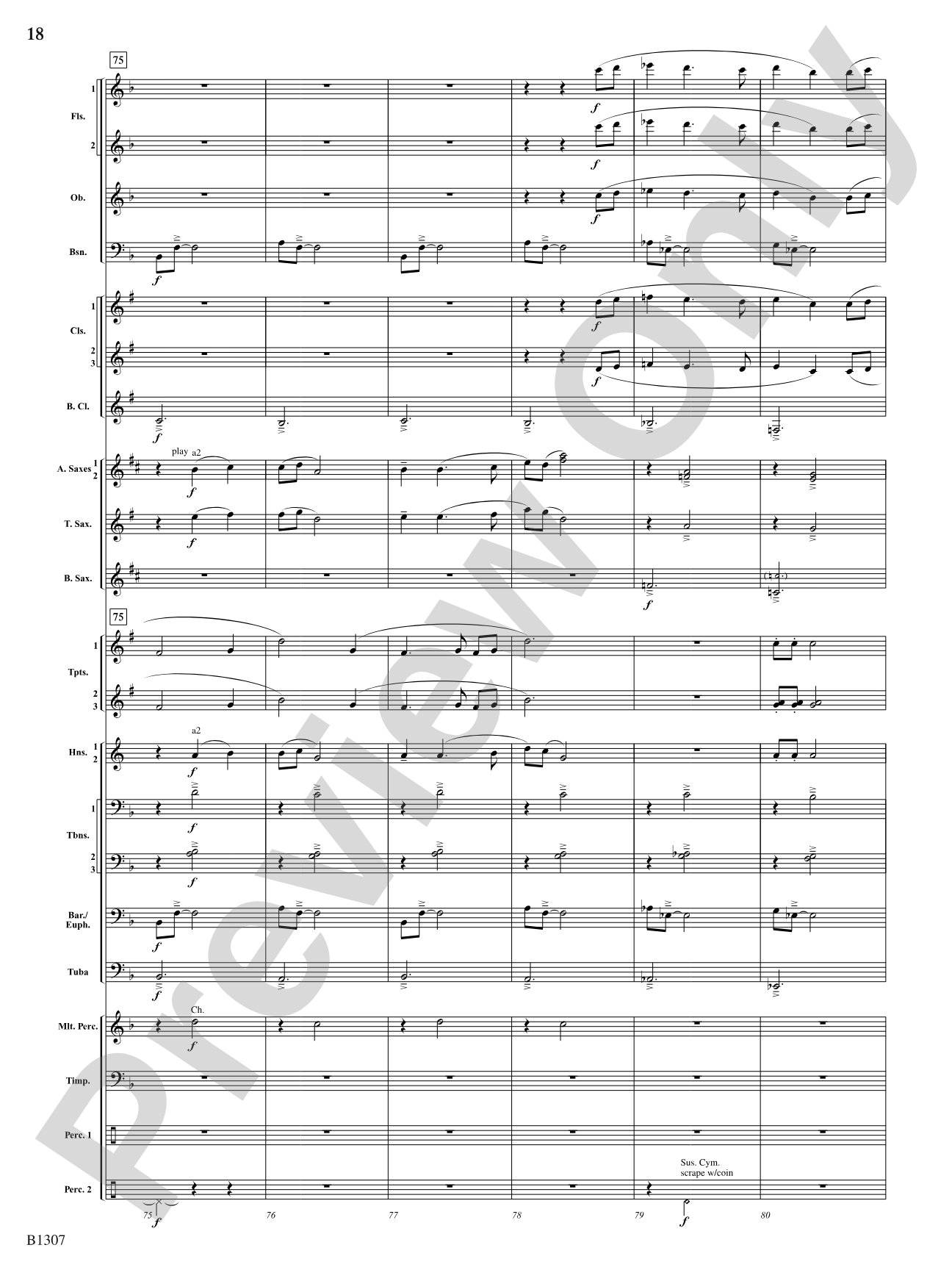 To Sail Beyond the Stars: Score