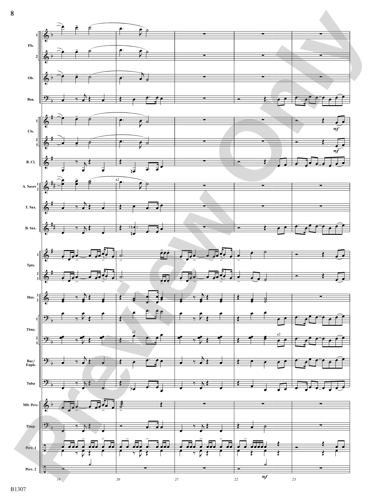 To Sail Beyond the Stars: Score