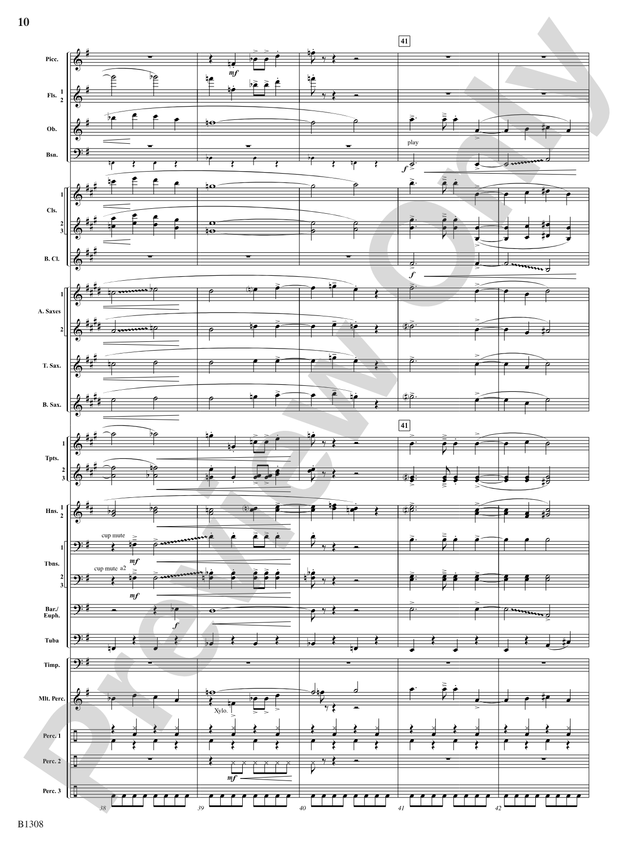 Toboggan Ride: Concert Band Conductor Score & Parts